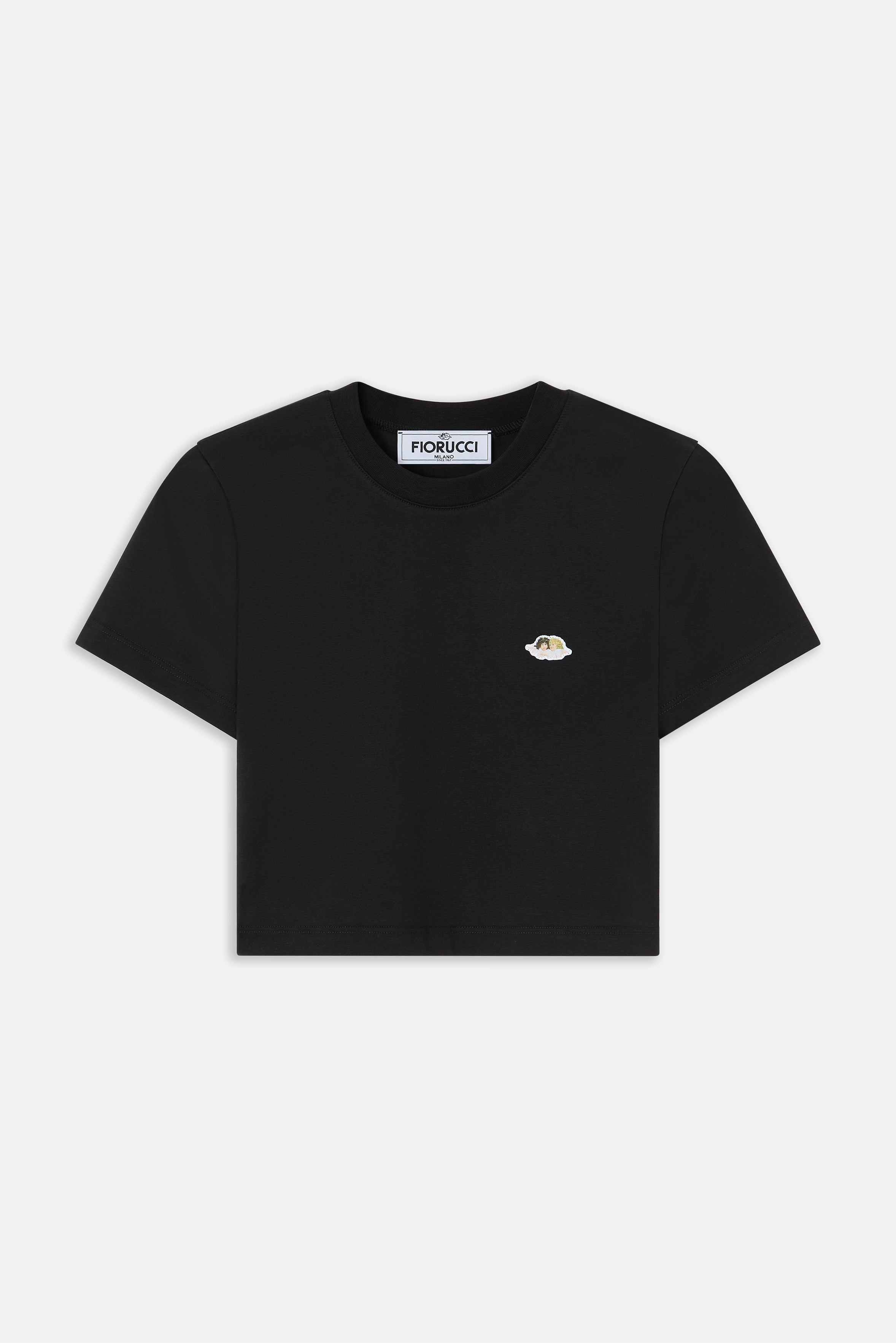 Angel Patch Cropped T-Shirt