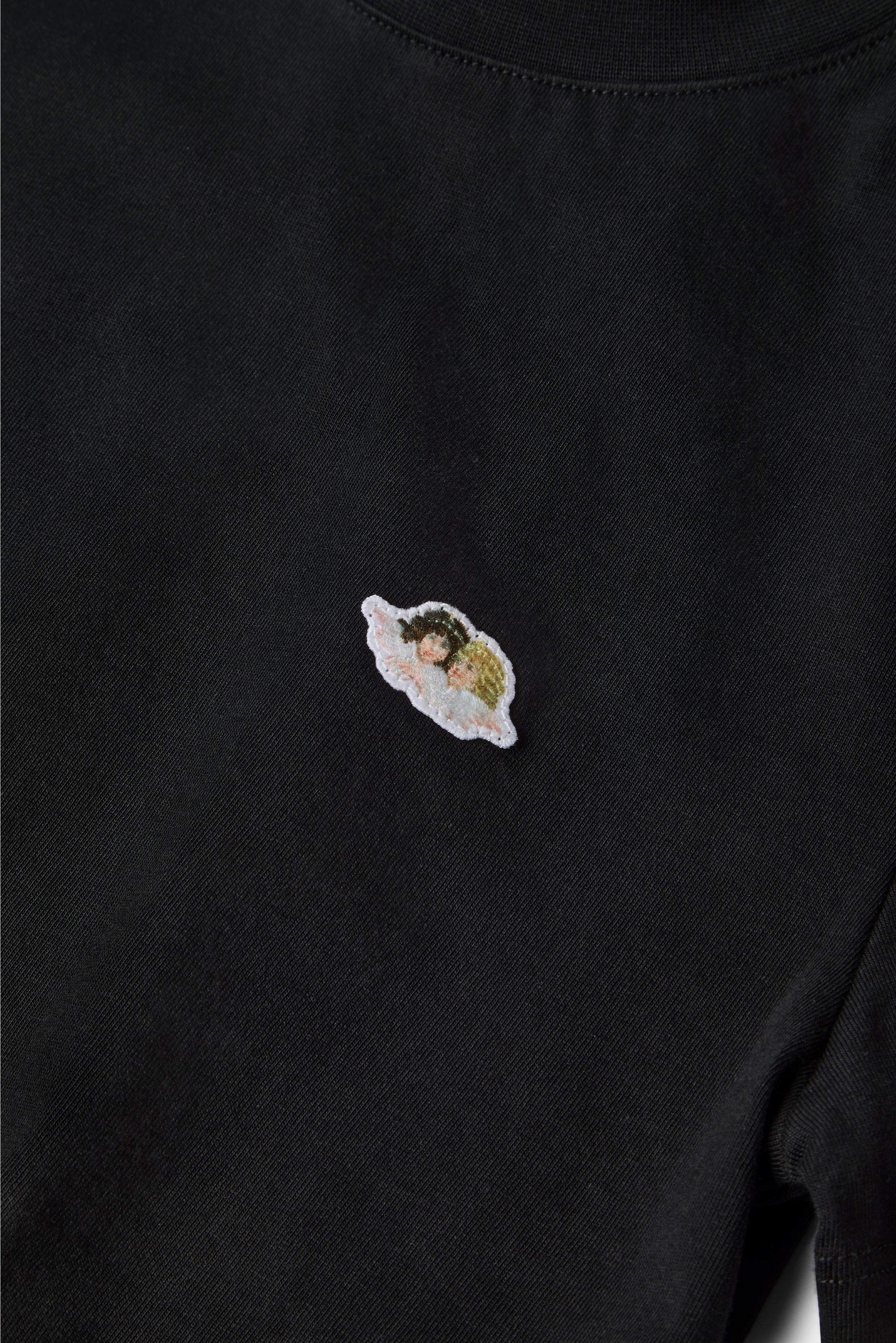 Angel Patch Cropped T-Shirt