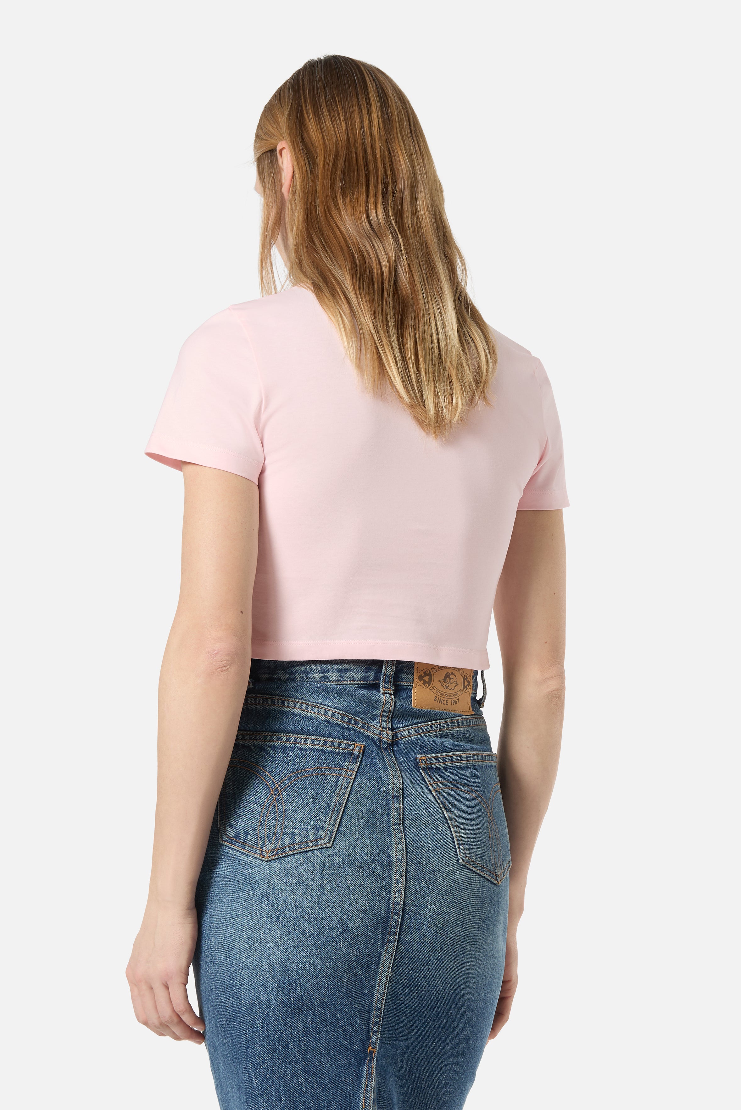 Angel Patch Cropped T-Shirt