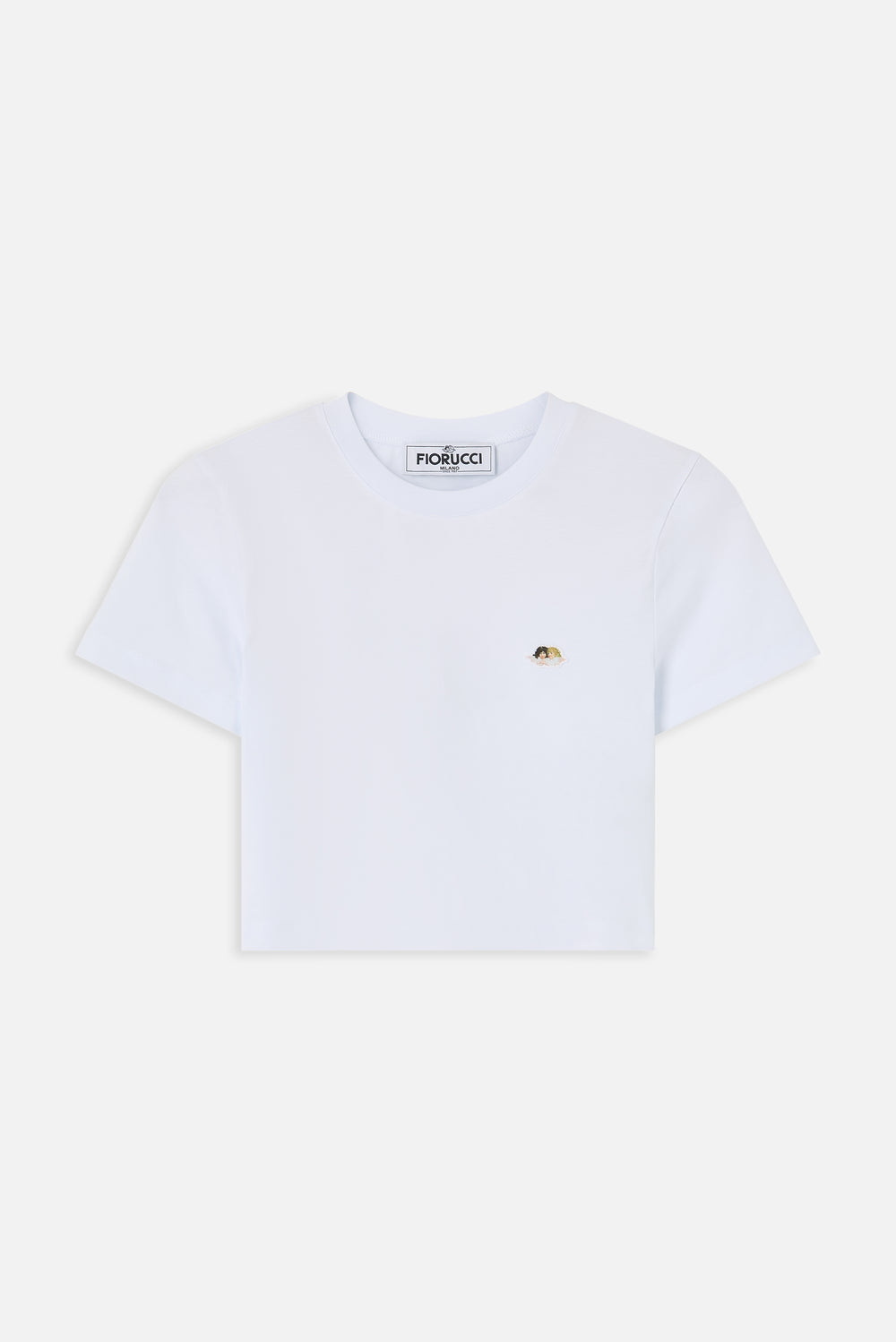Angel Patch Cropped T-Shirt