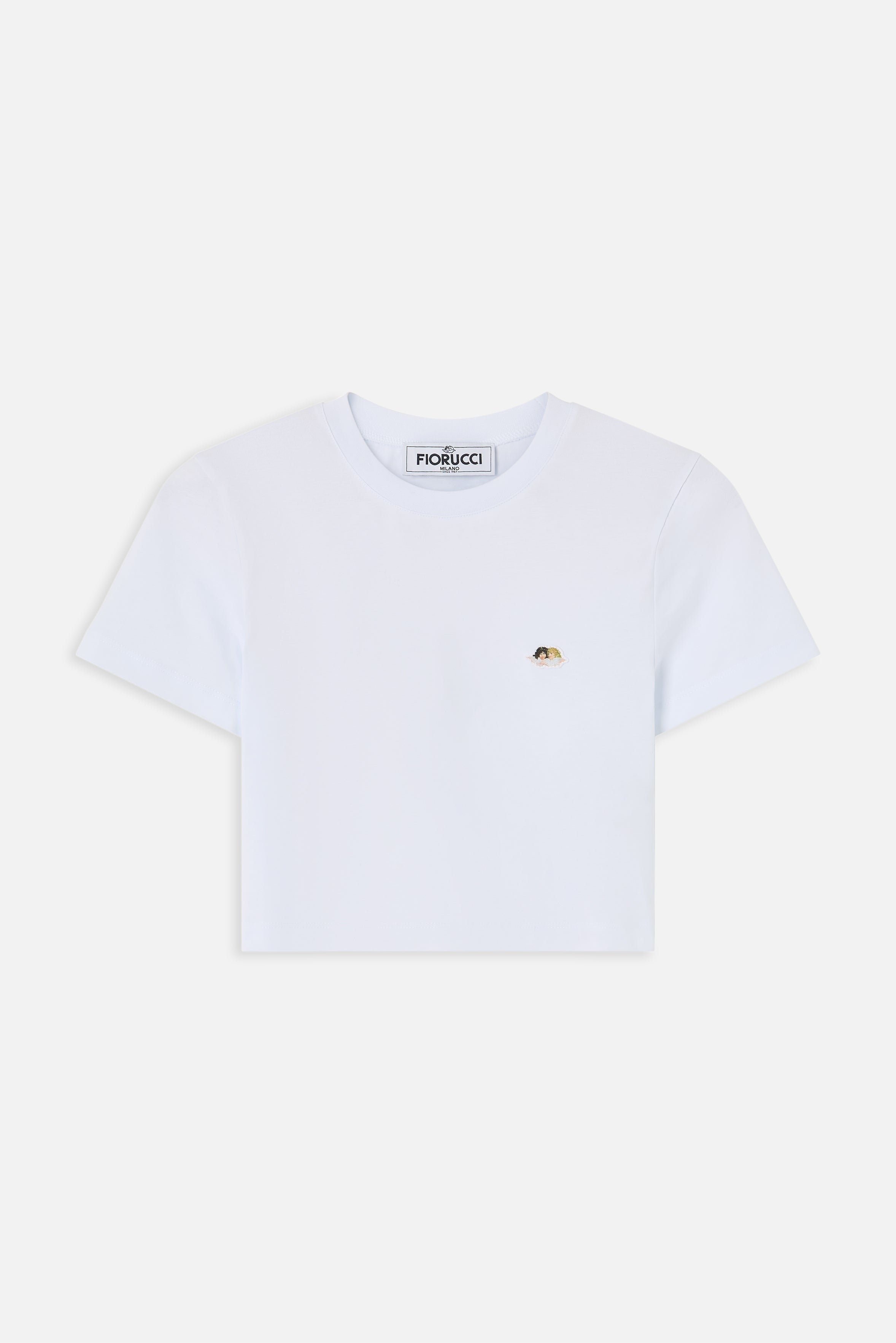 Angel Patch Cropped T-Shirt