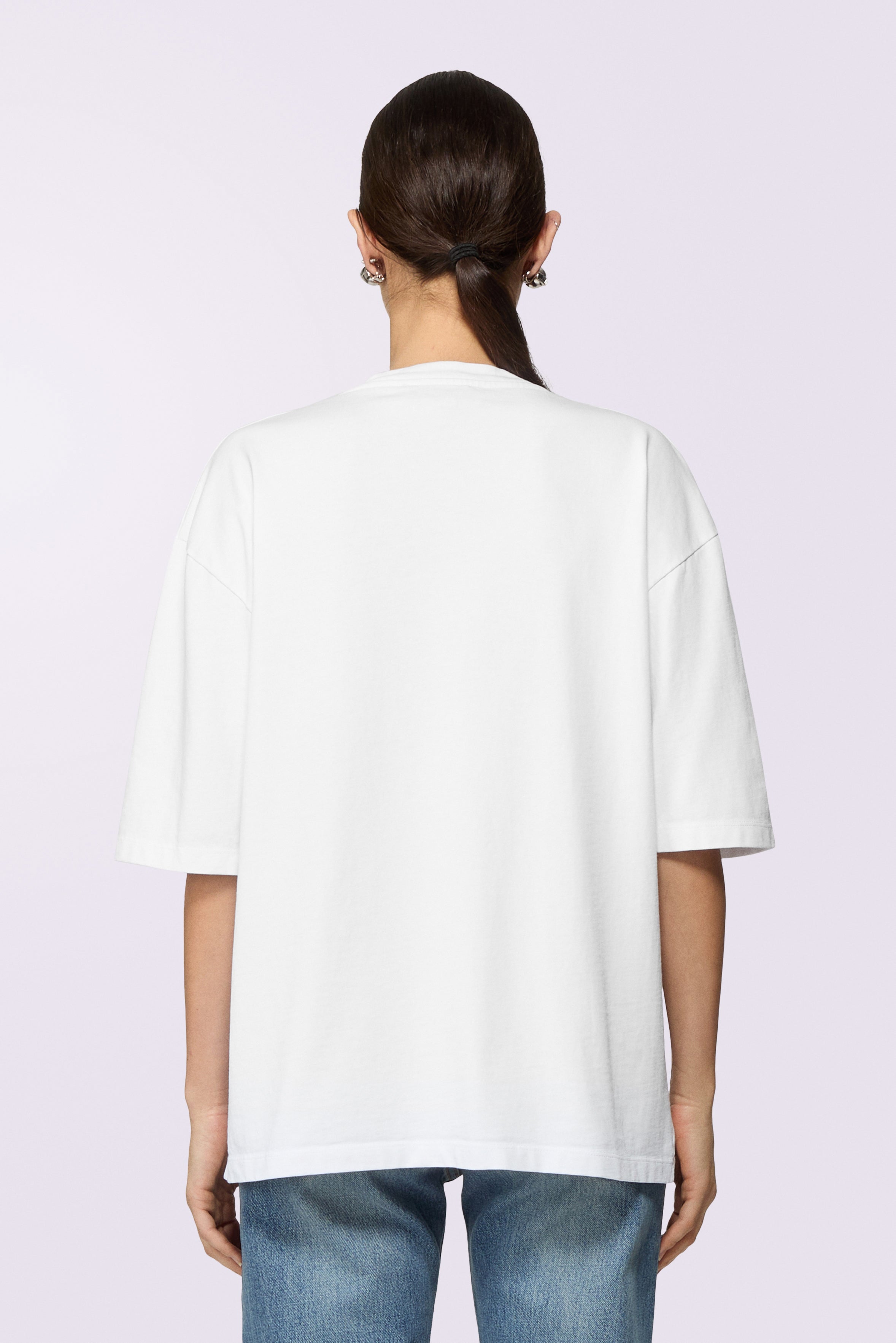 Pin Up Lover Relaxed T-Shirt White