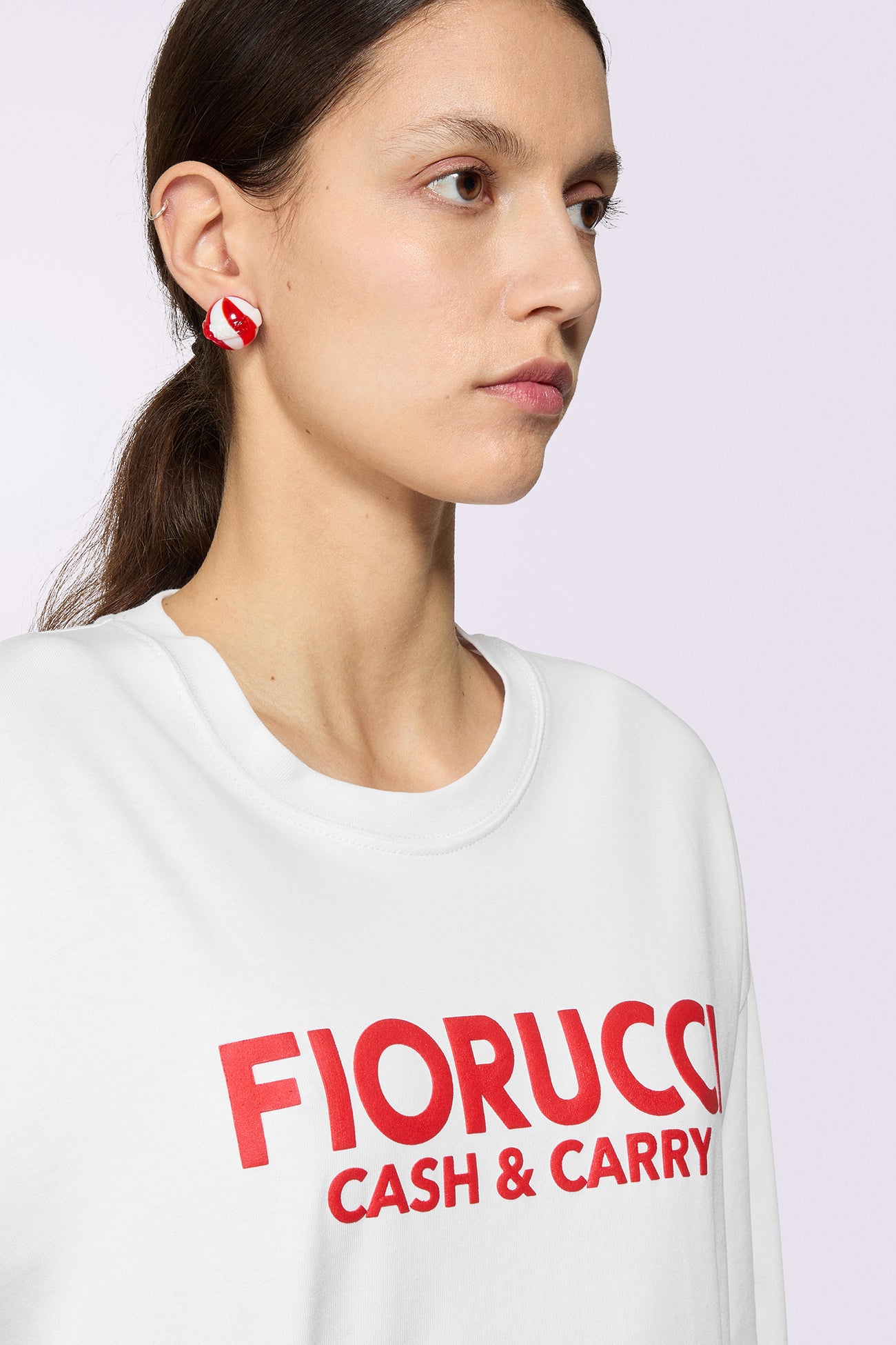 Cash and Carry Relaxed T-Shirt White
