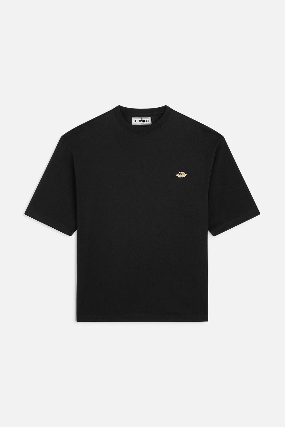 Angels Patch Relaxed T-Shirt Black