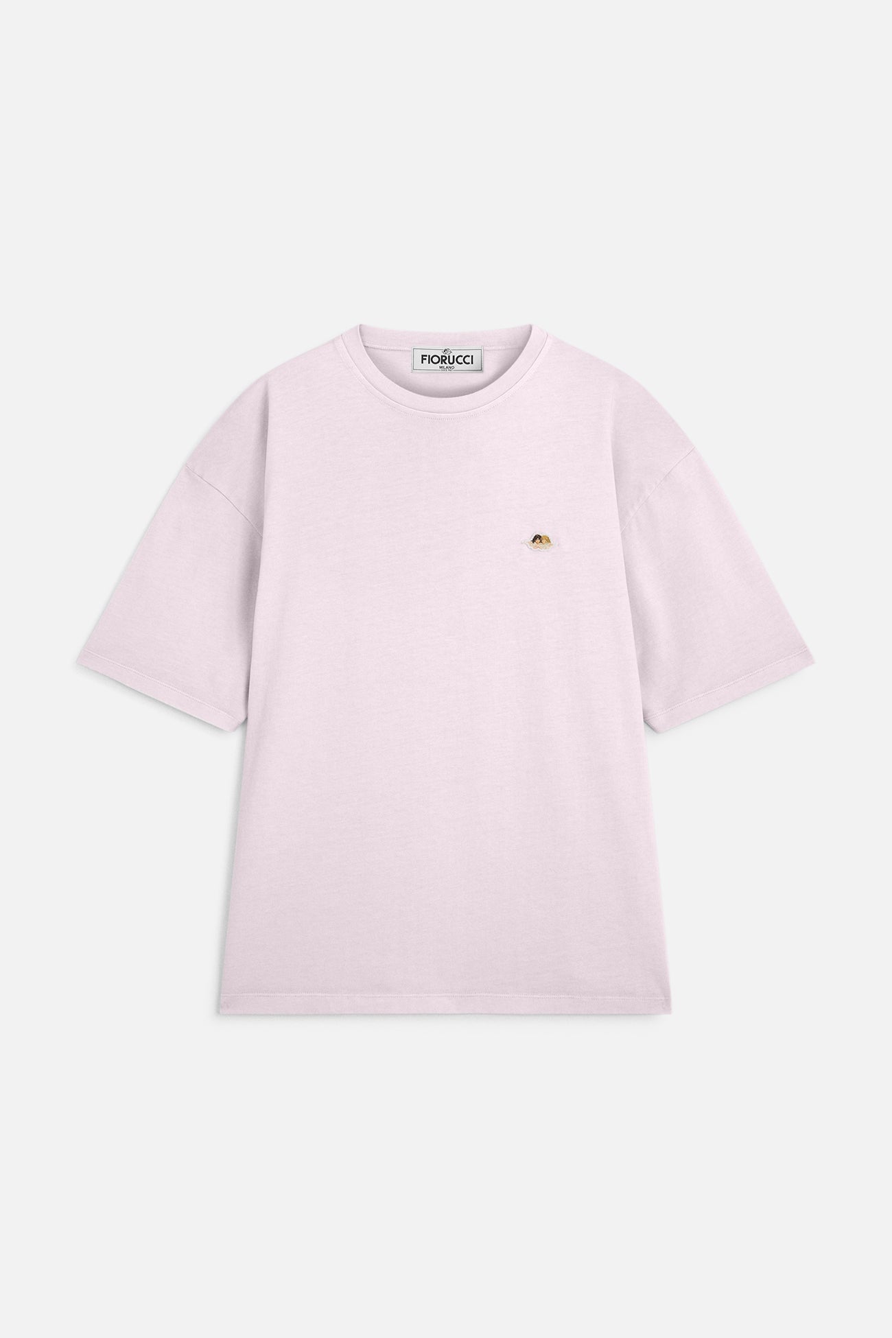 Angels Patch Relaxed T-Shirt Pink