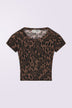 Banimalier Cropped T-Shirt Brown
