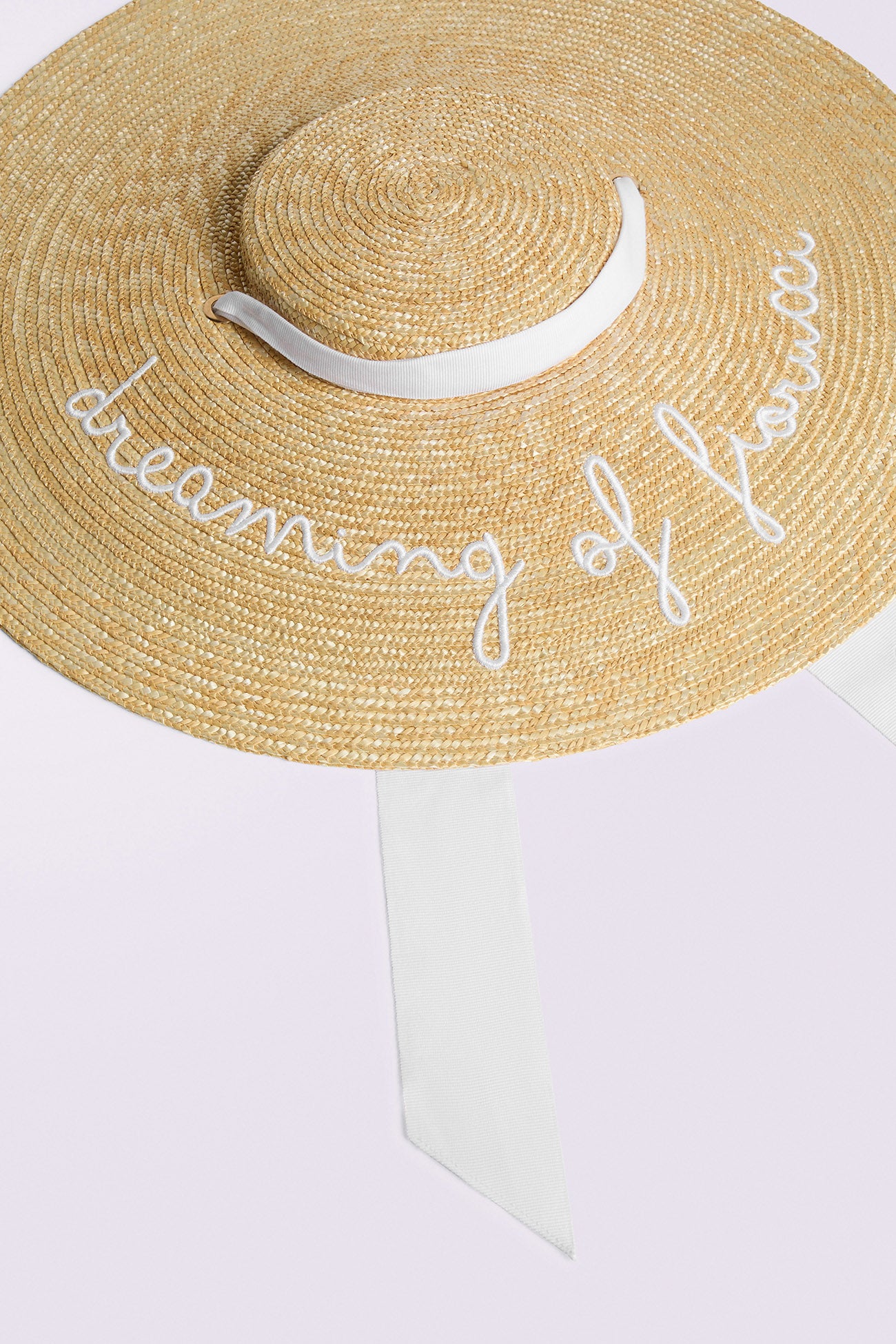 Straw Tie Hat Multi