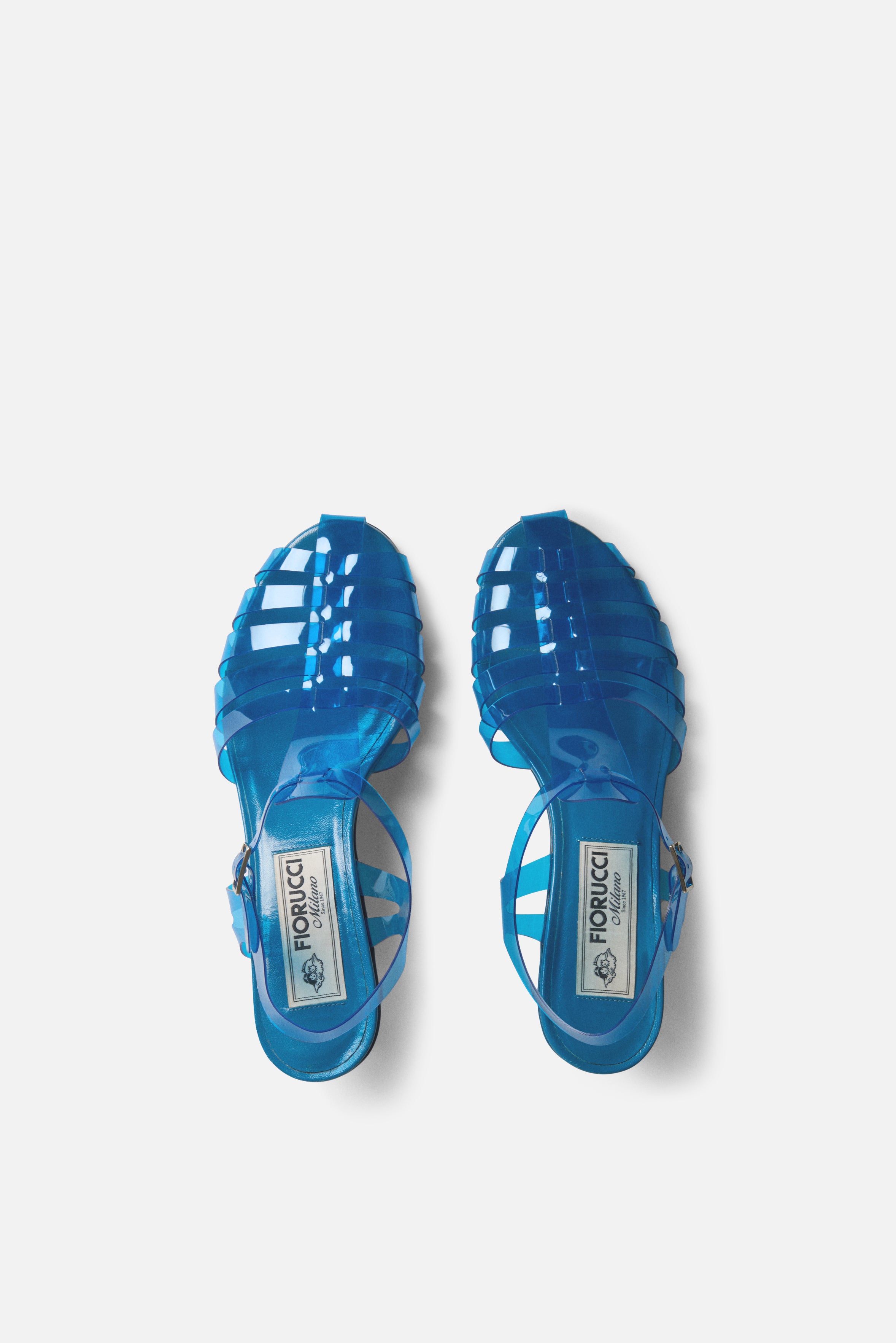 Jelly Kitten Heels Blue