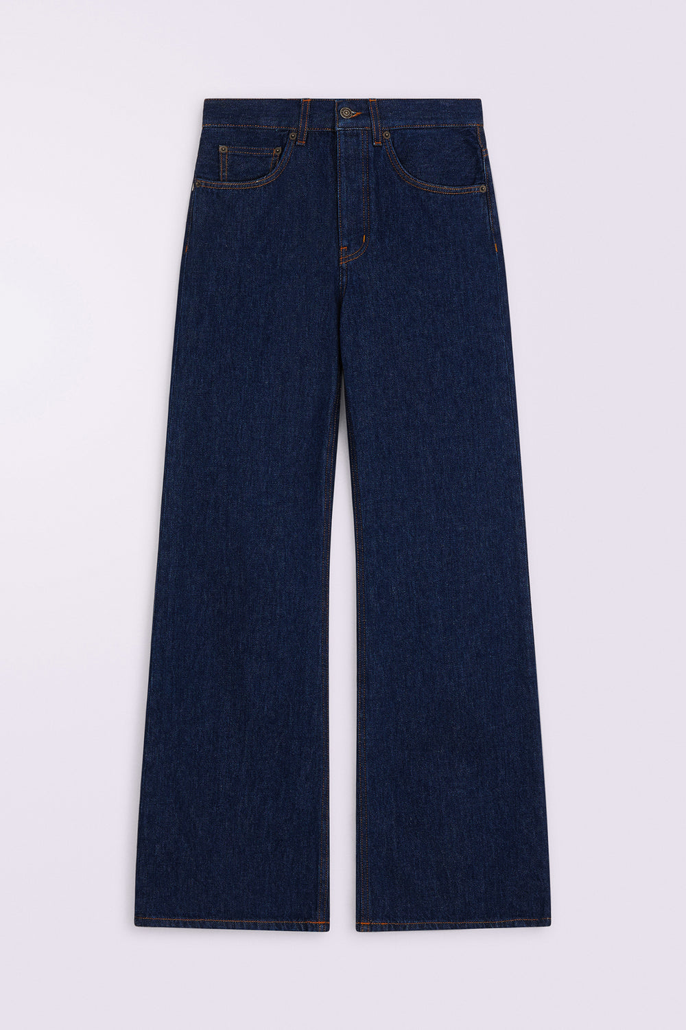 Wide Leg Jeans Deep Blue