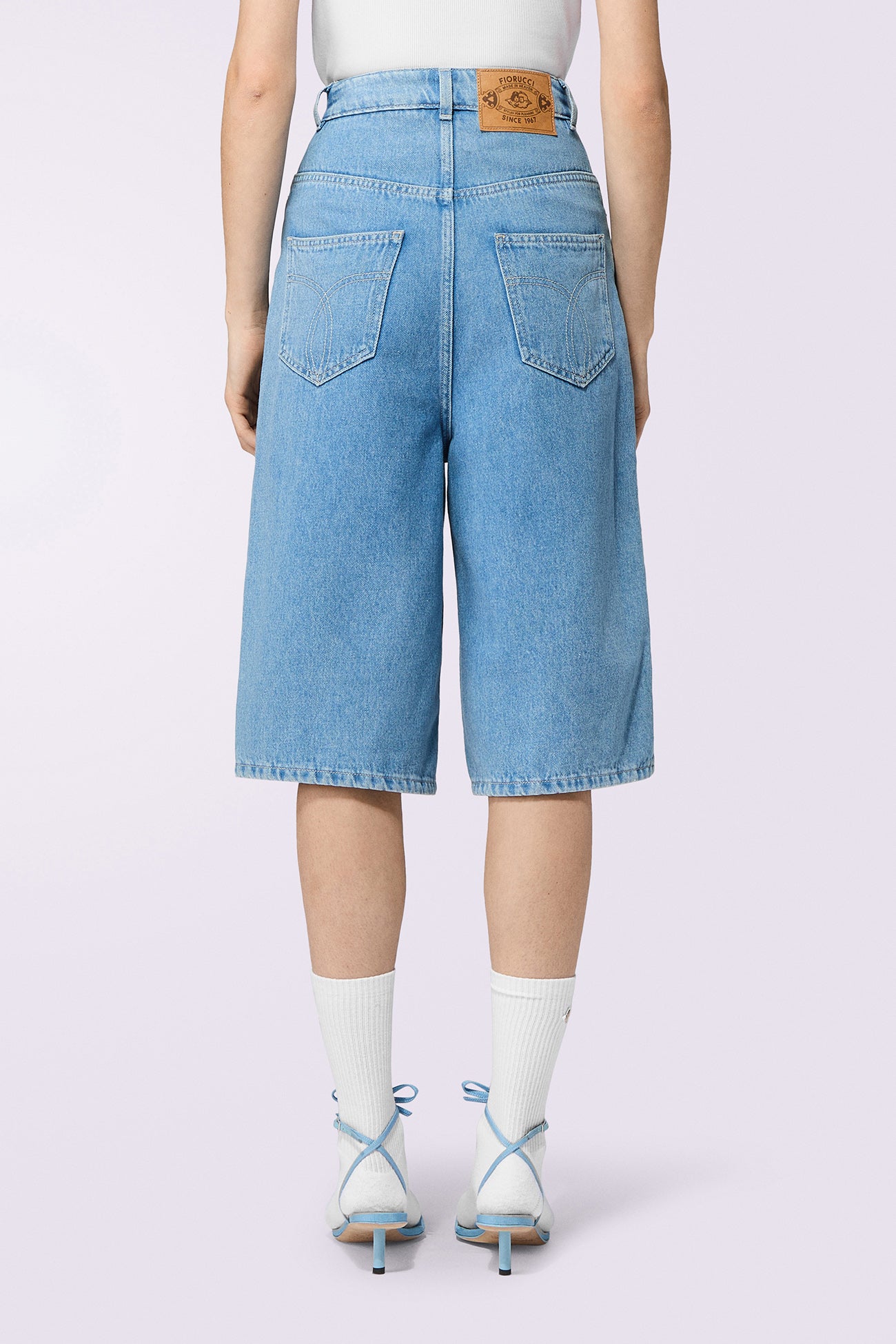 Bermuda Denim Azzurro Chiaro