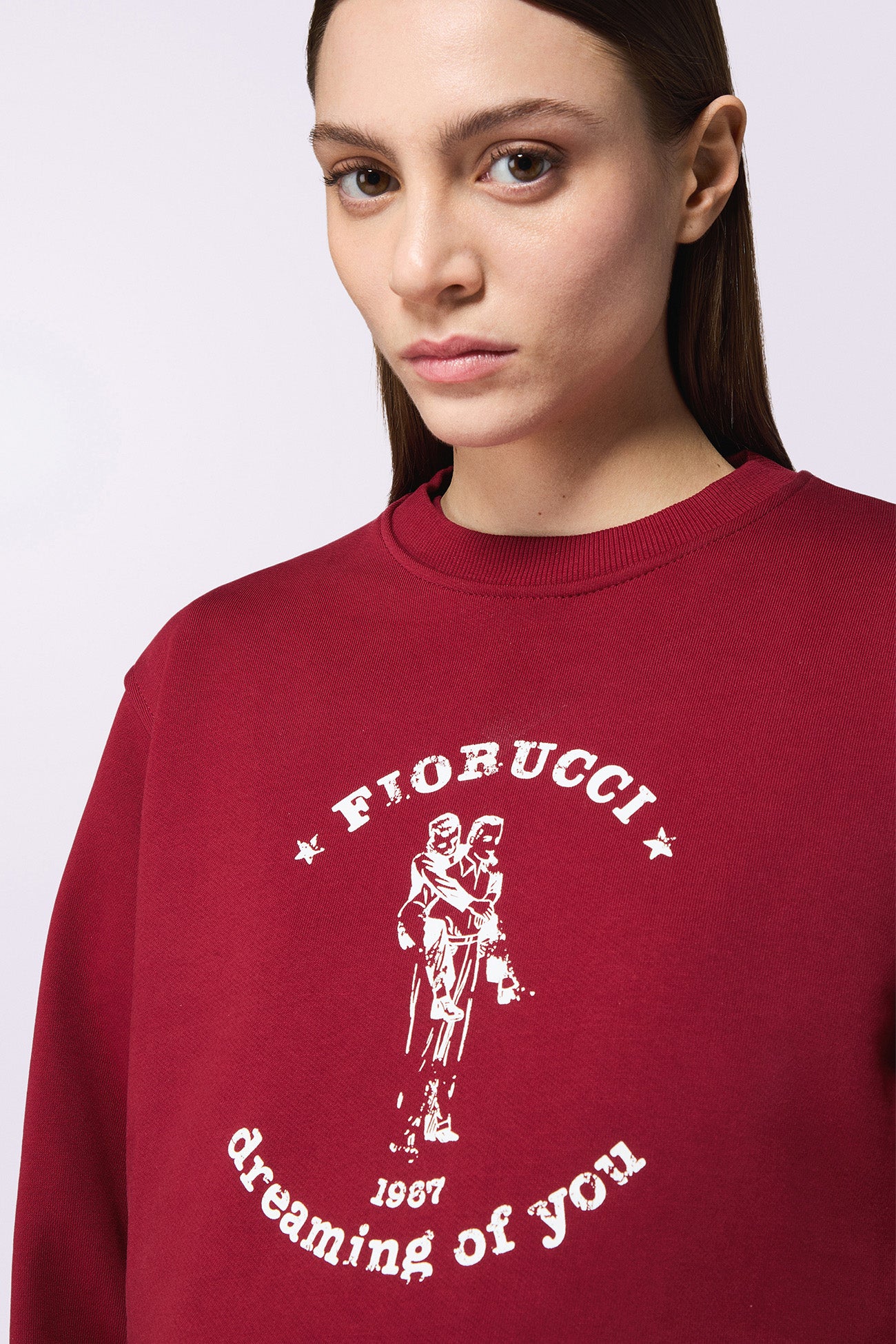 Dreaming Of You Sweatshirt Burgundy
