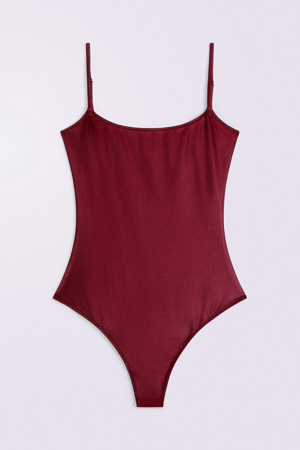 Strappy Bodysuit Burgundy