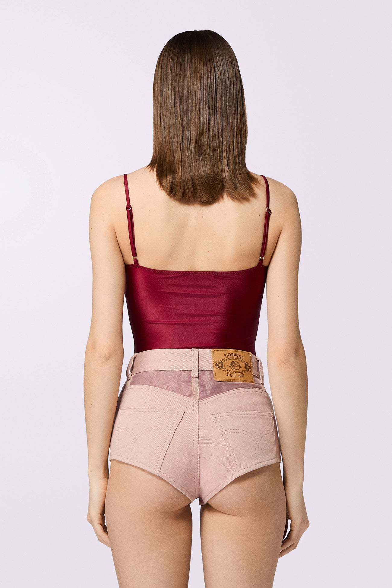 Strappy Bodysuit Burgundy