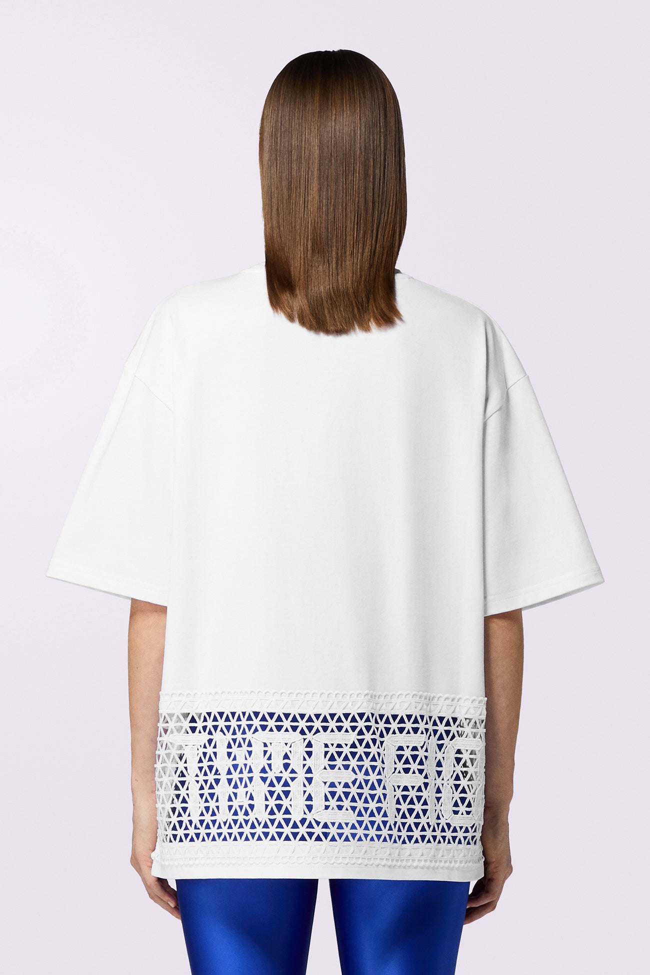 Time Lace T-Shirt White