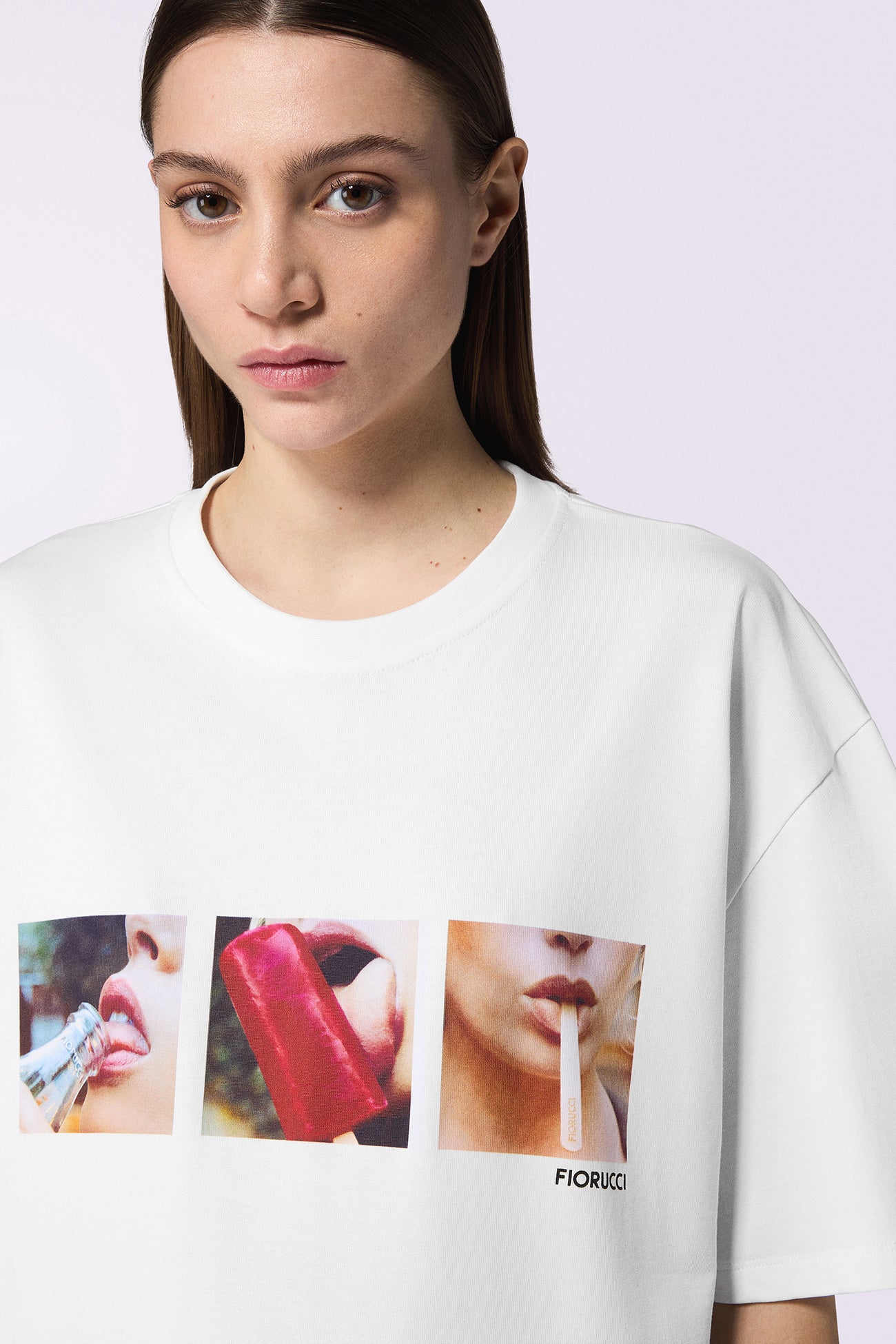 T-shirt Popsicle Bianca