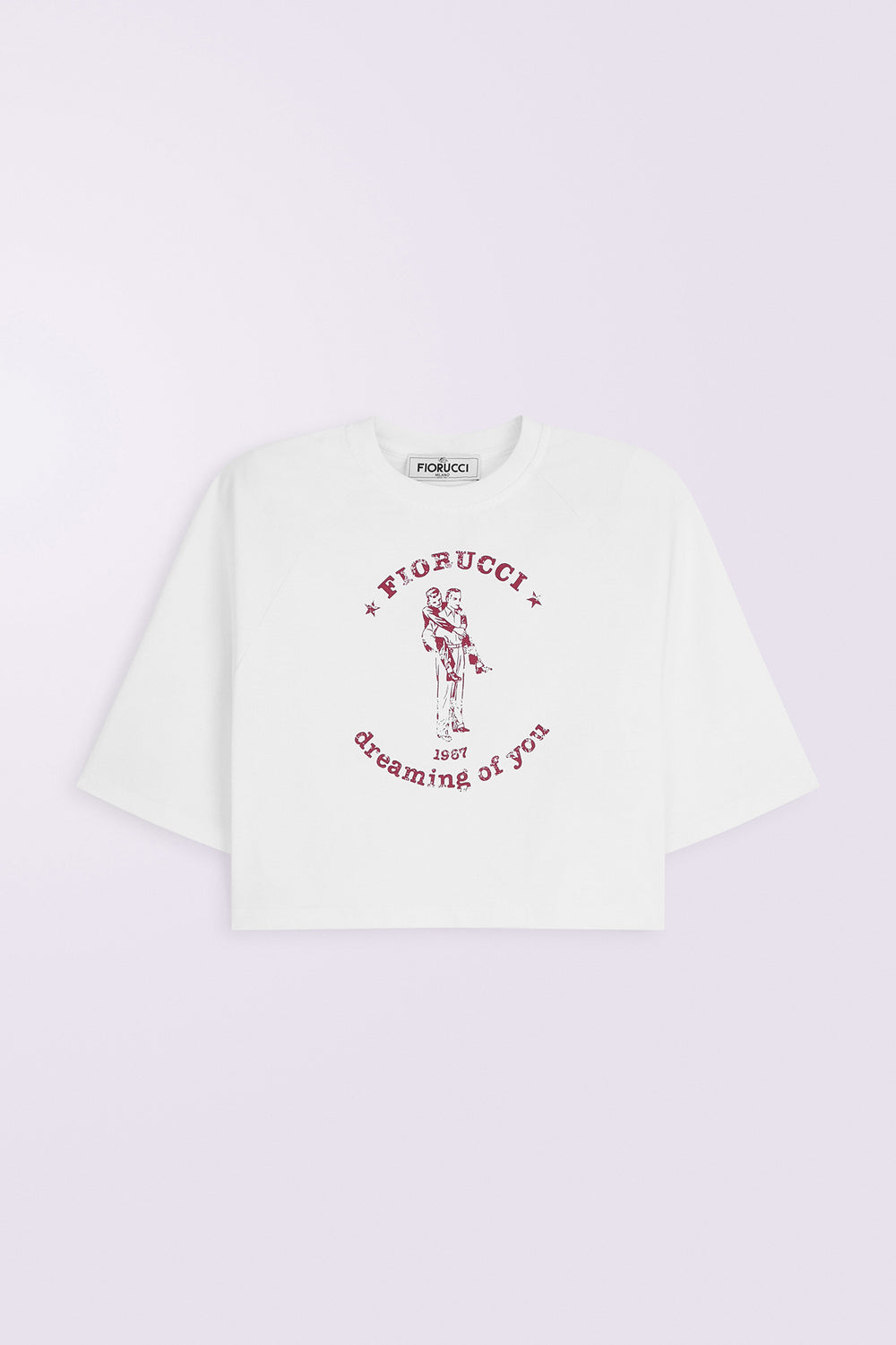Dreaming of You Crop T-Shirt White