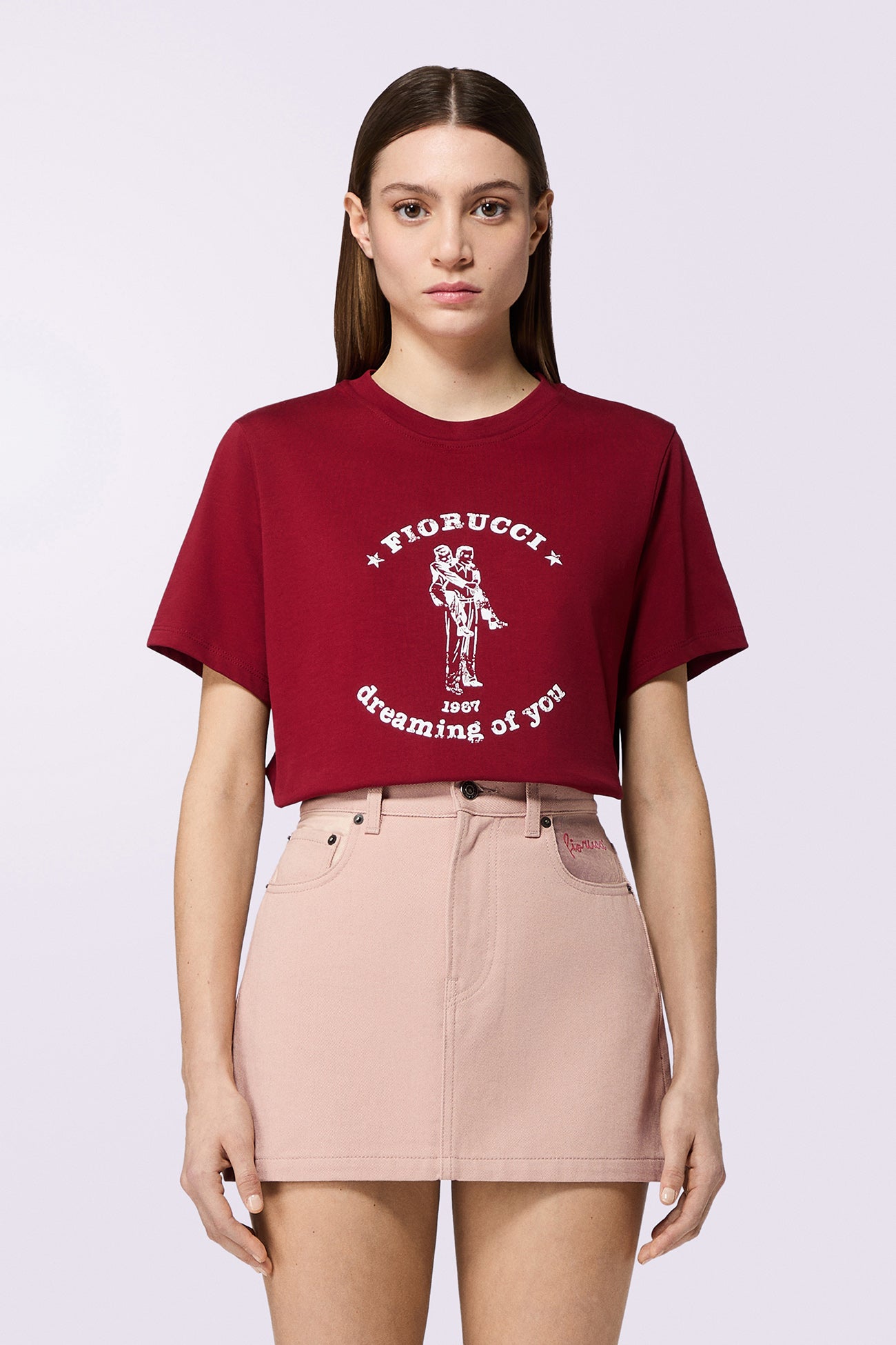 Dreaming Of You T-Shirt Burgundy