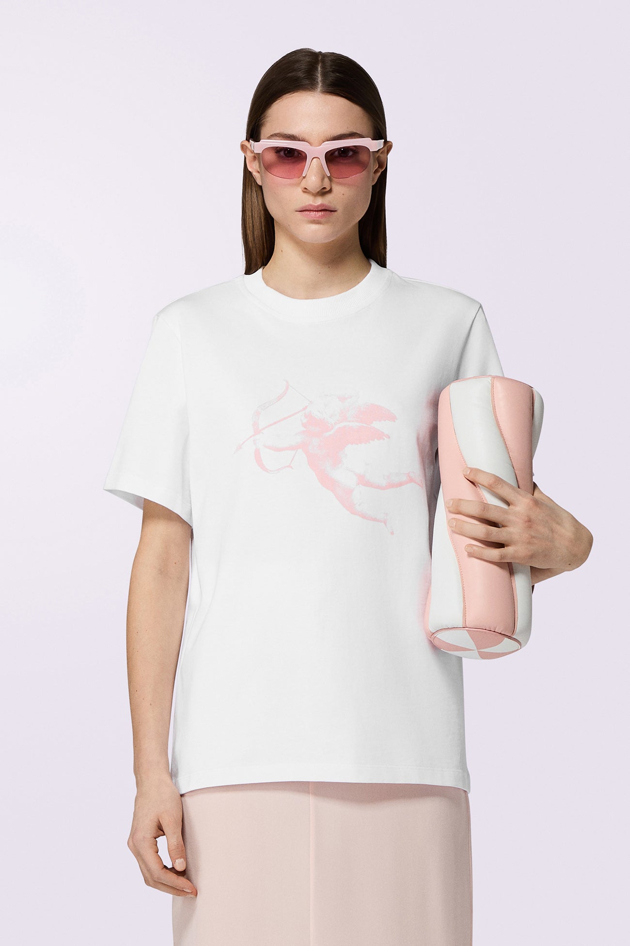 Cupid Graphic T-Shirt White
