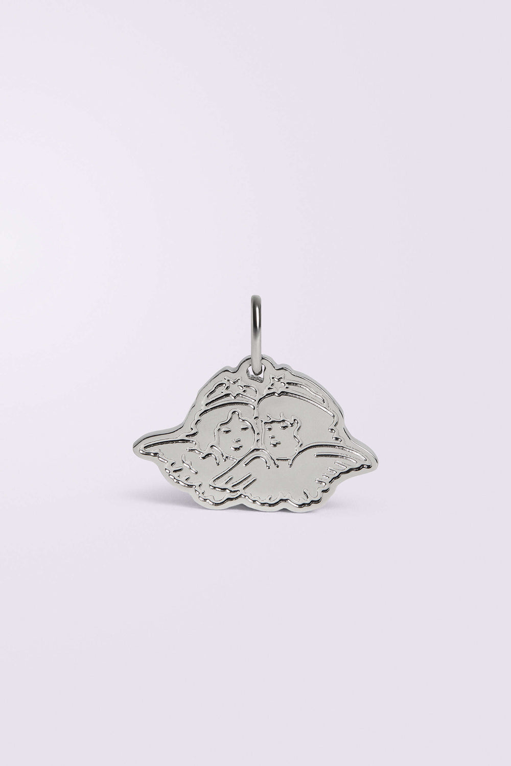 Angels Pendant Silver