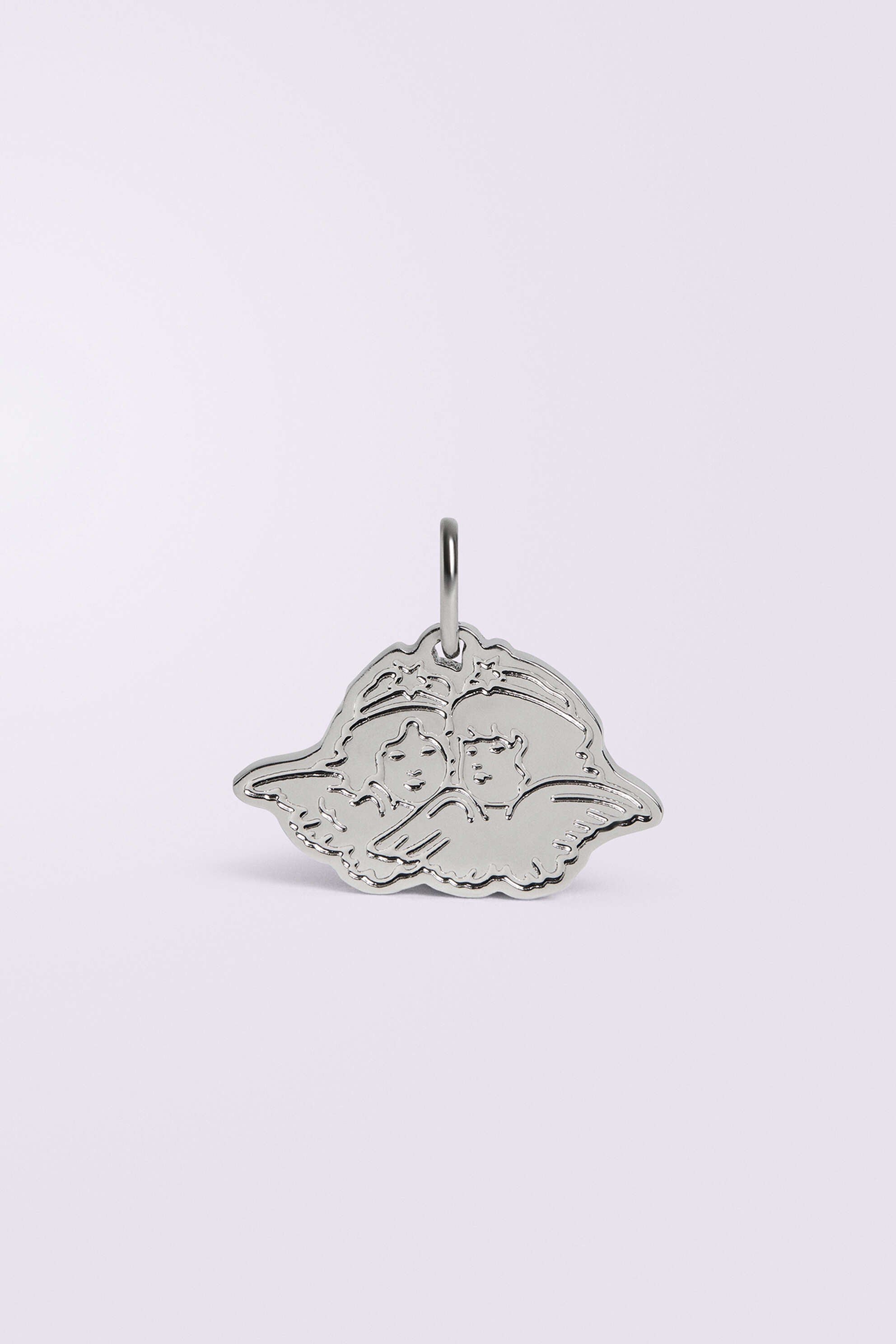 Angels Pendant Silver