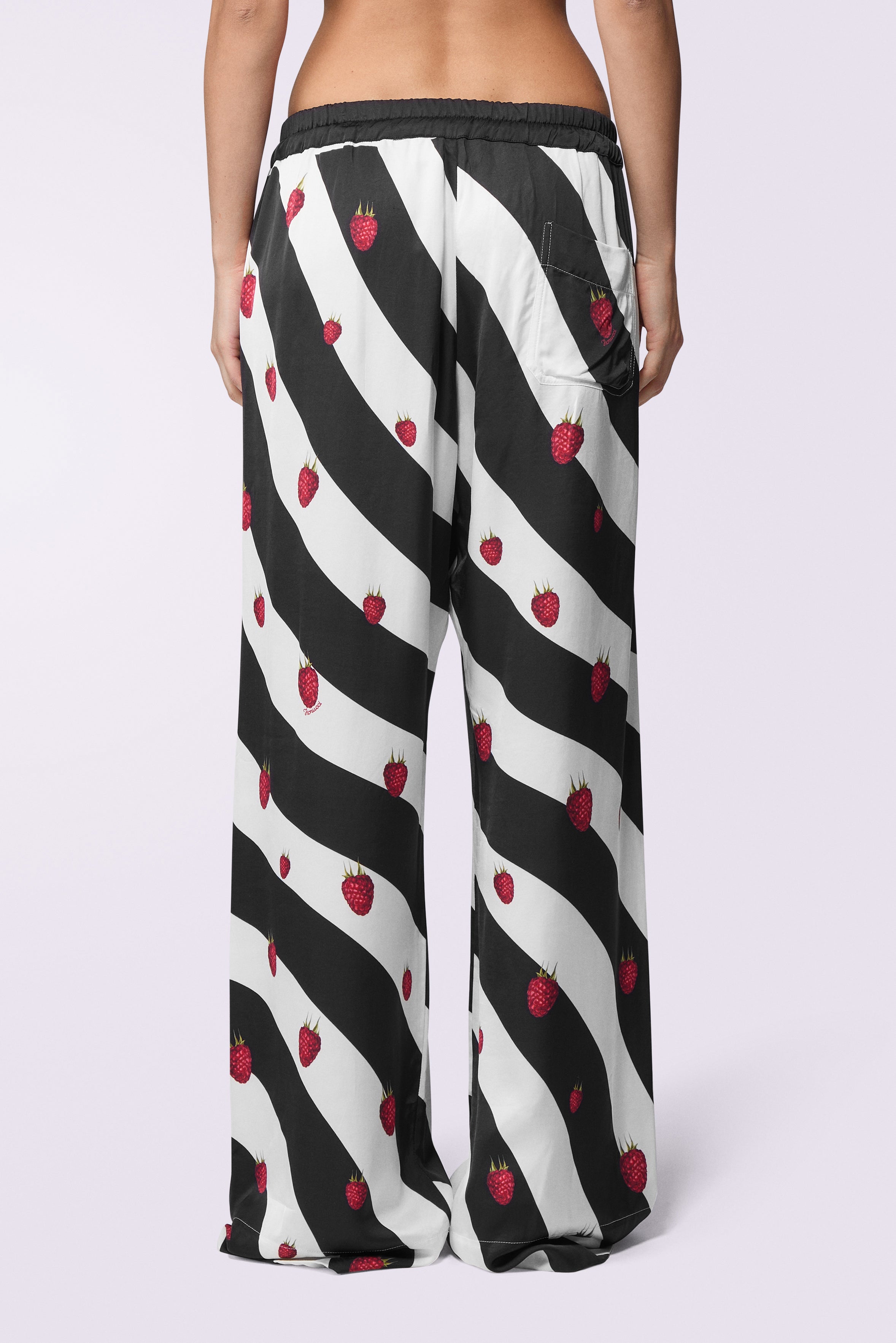 Raspberry Print Trousers Multi