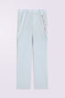 Embroidered Suspender Trousers Blue