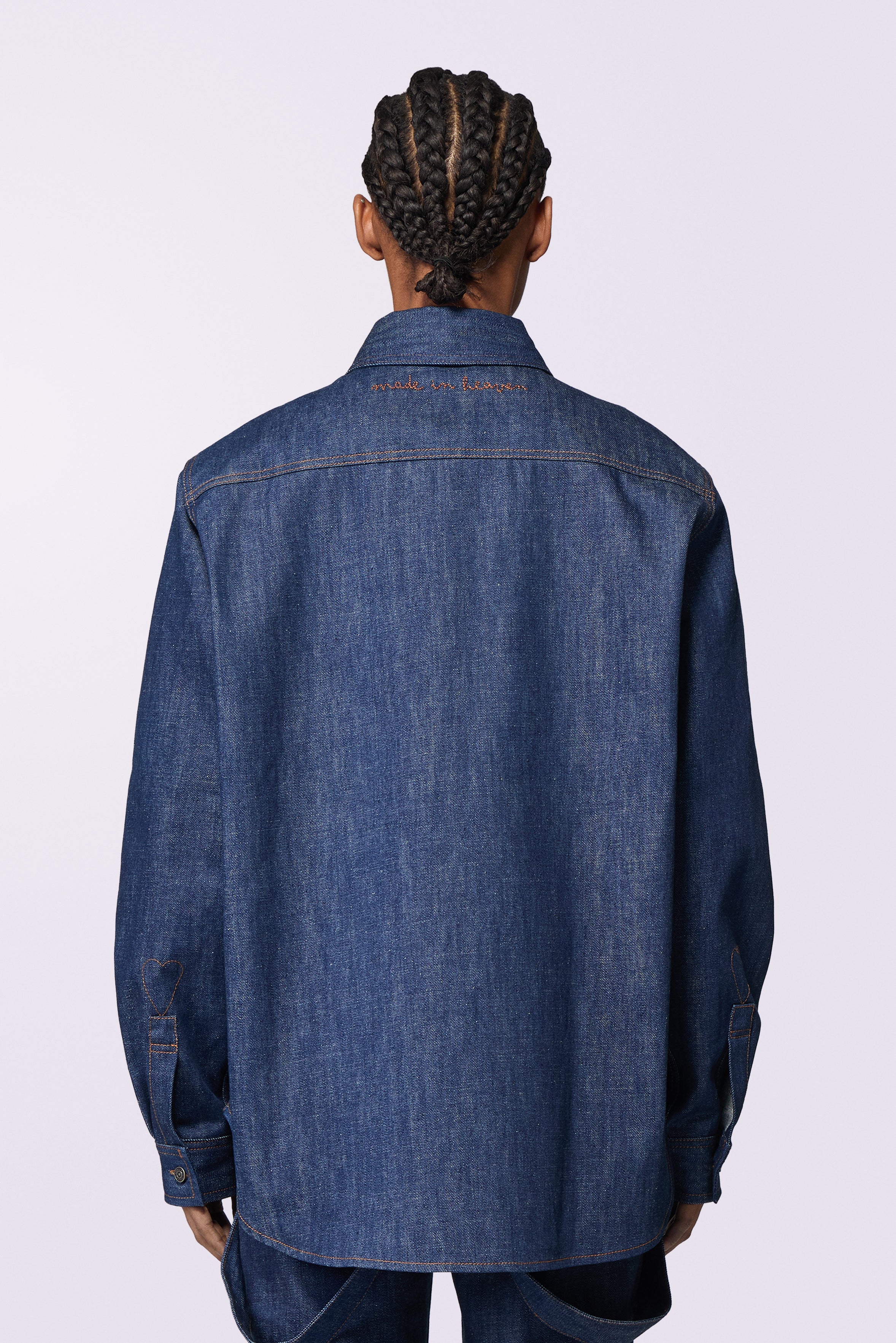 Denim Overshirt Rinse Wash