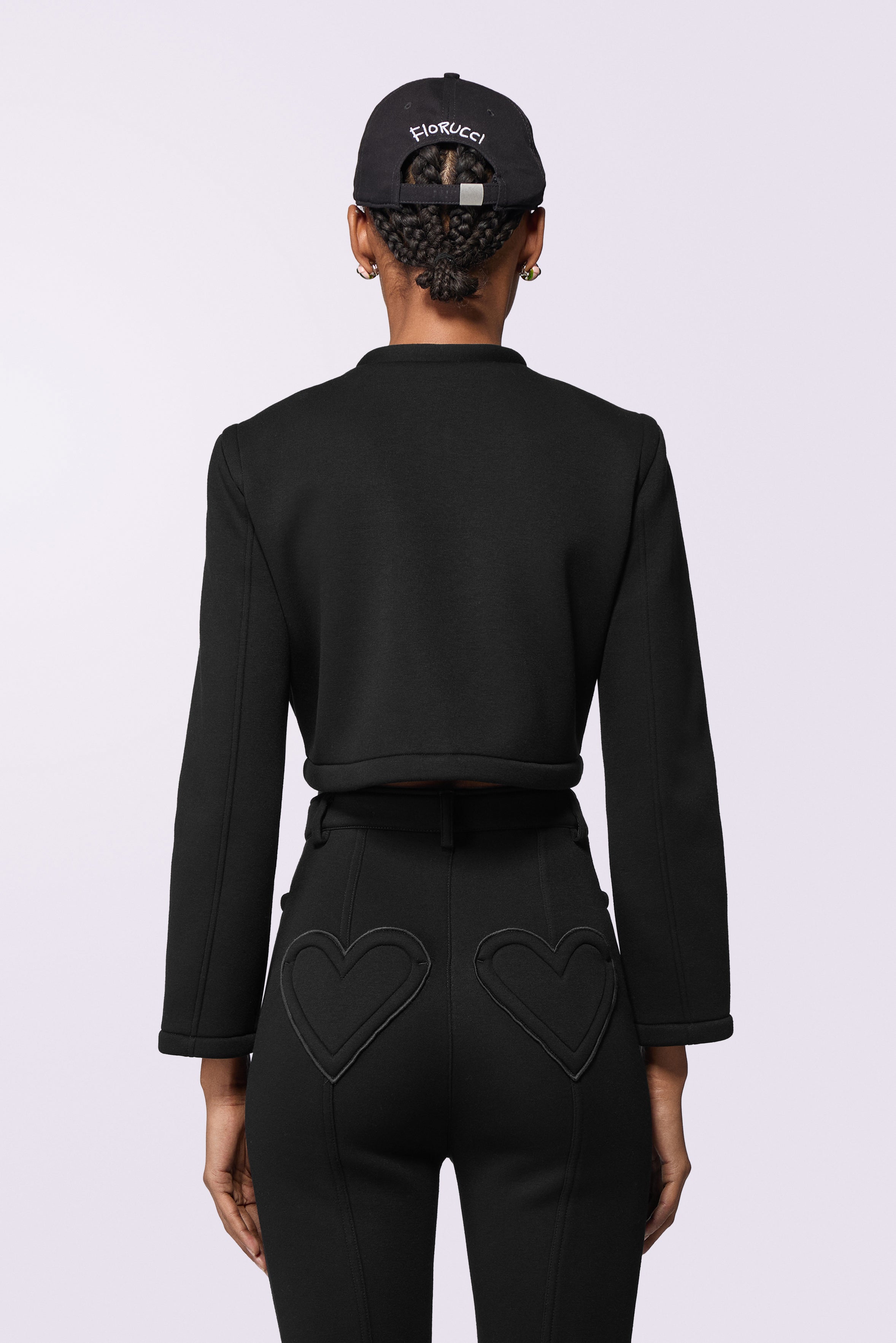 Neoprene Heart Jacket Black