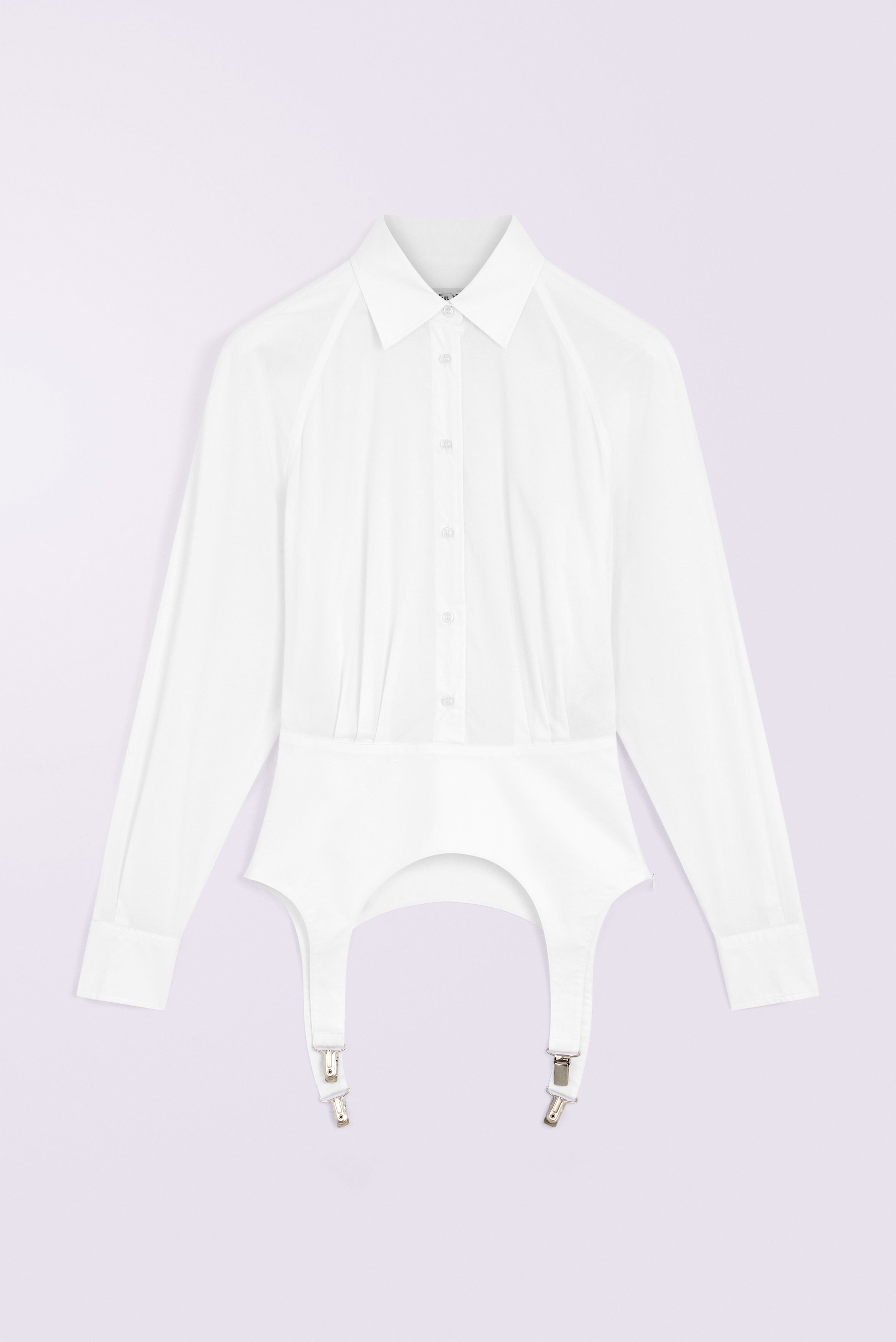 Camicia con Bretelle Bianca