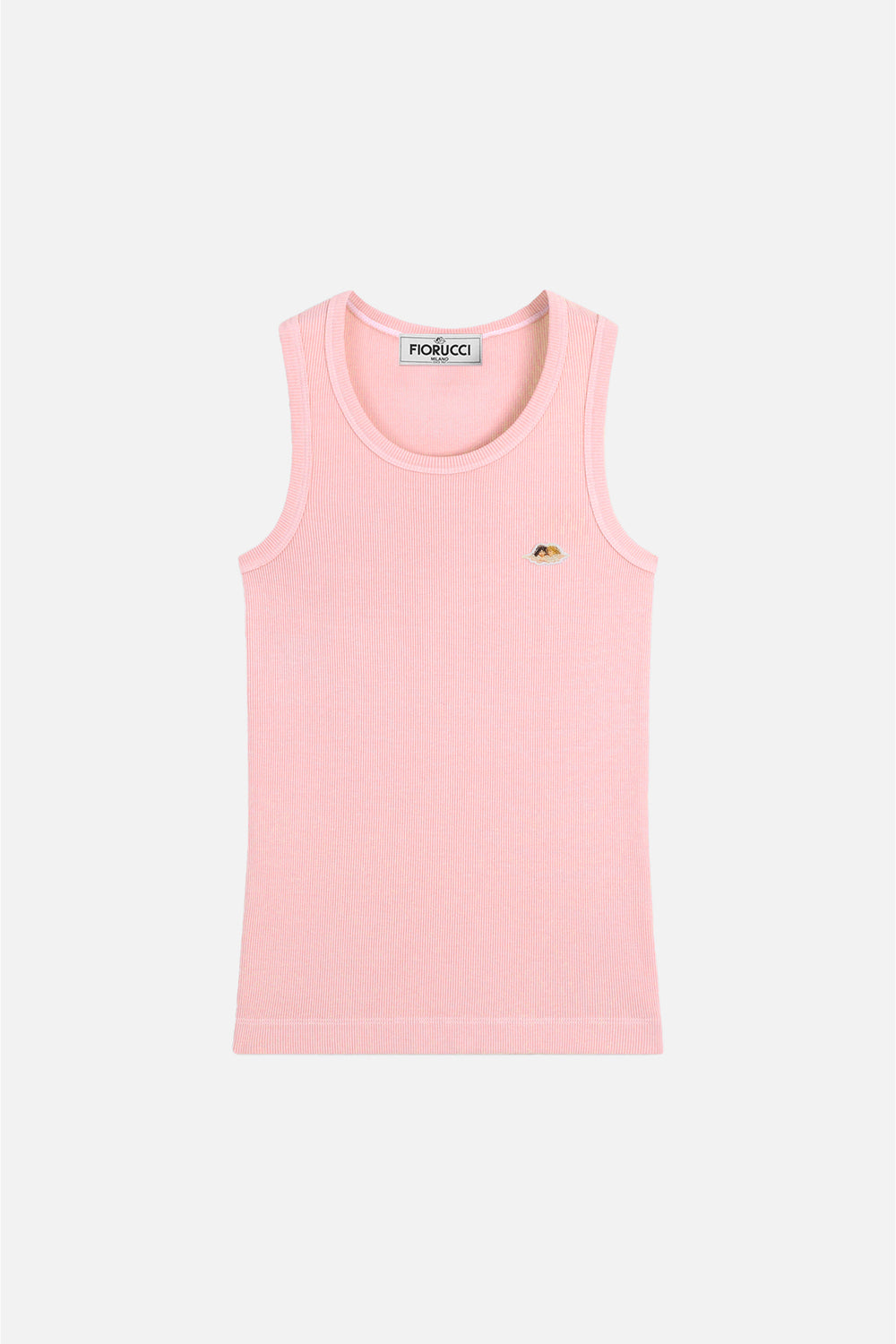 Angels Patch Tank Top Pink
