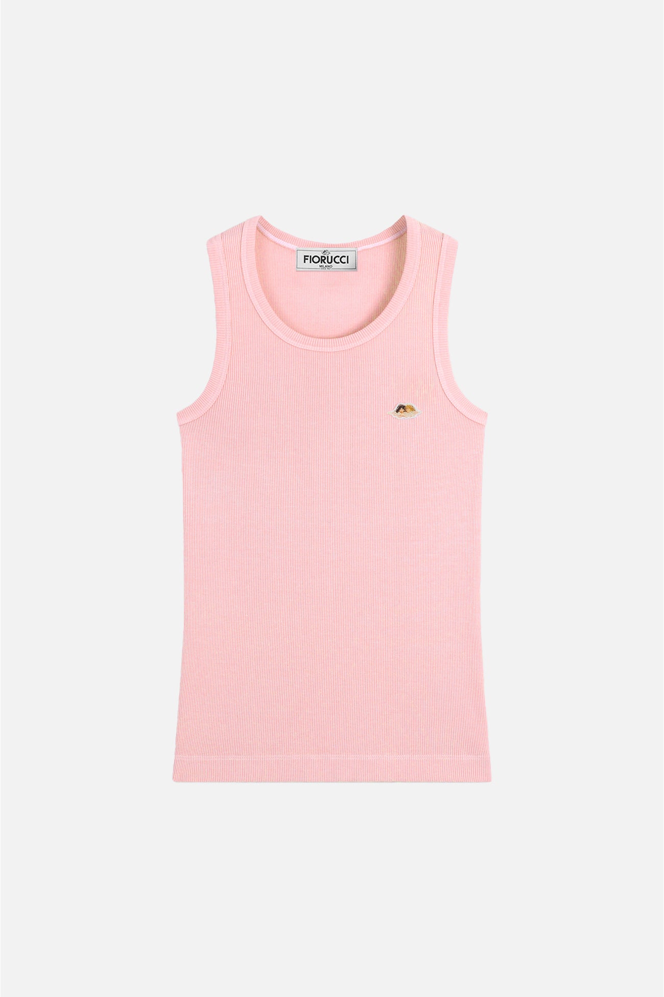 Angels Patch Tank Top Pink