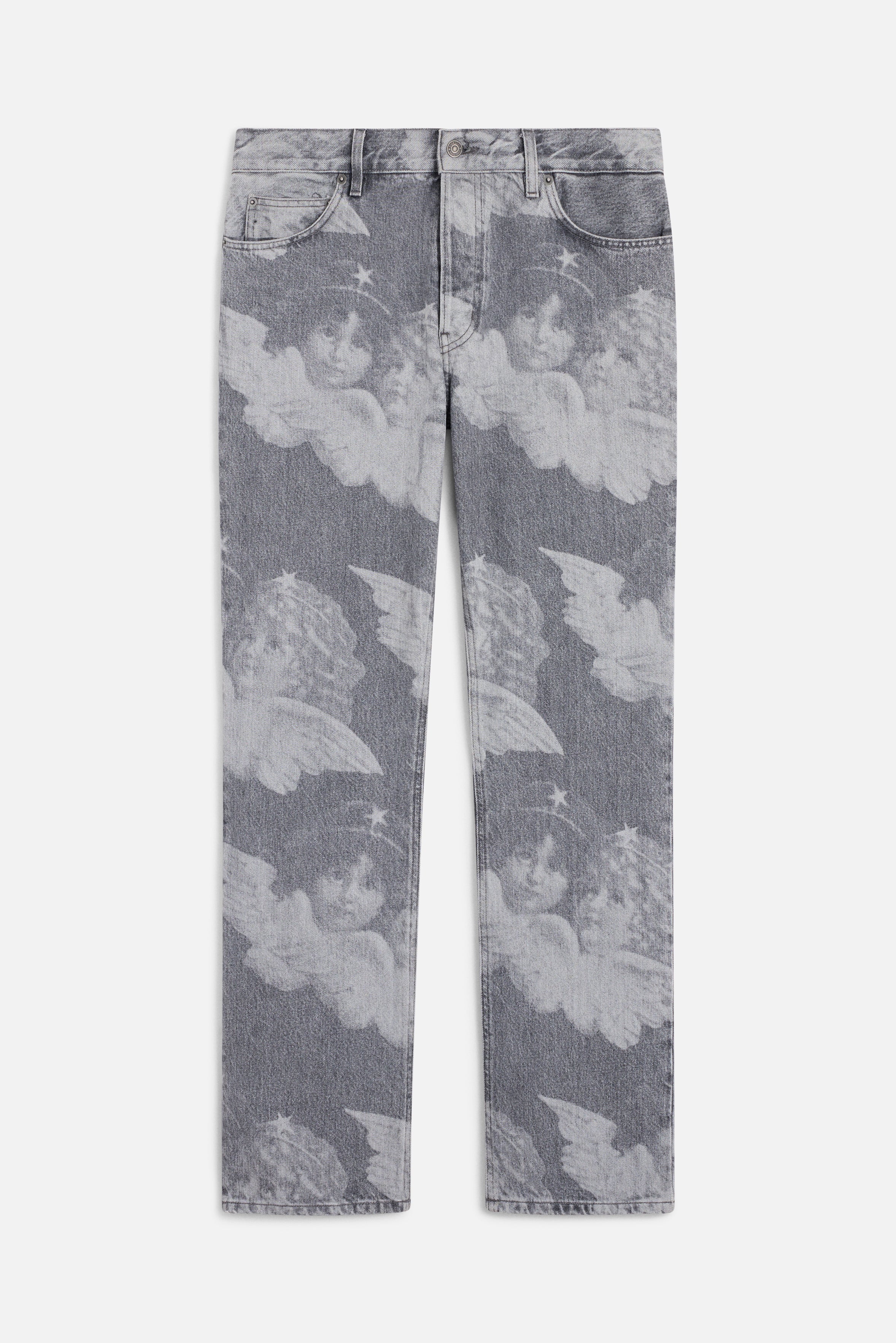 Angels Straight Fit Jeans Grey