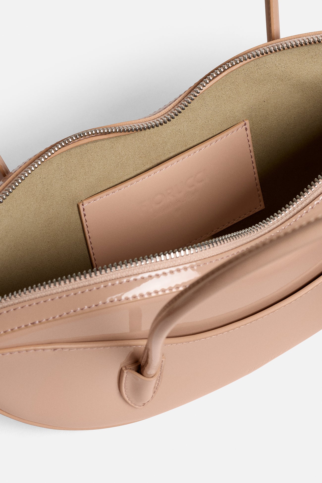 Lips Bag Vynil Nude
