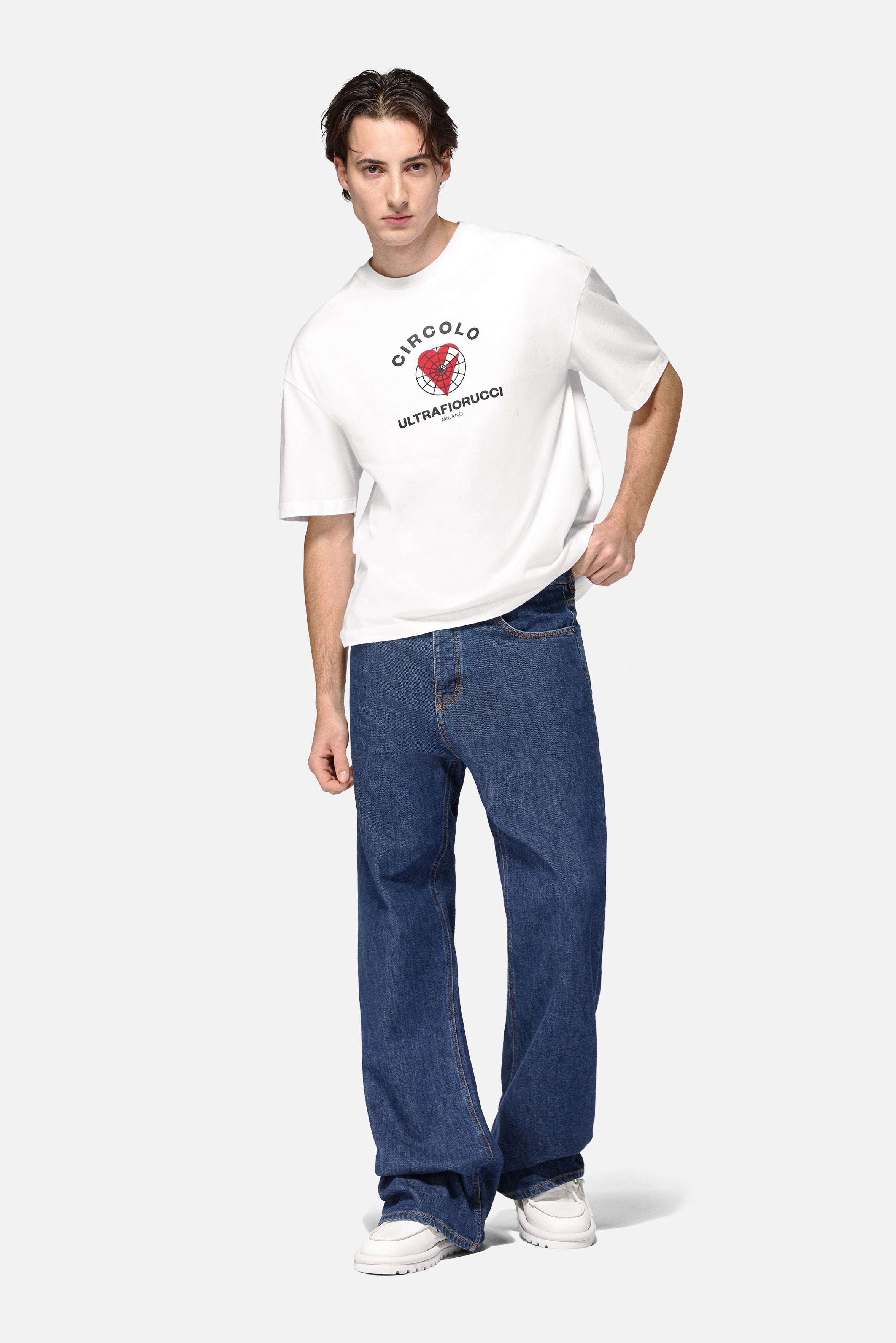 Circolo Ultra Fiorucci Relaxed T-Shirt White