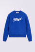Varsity Logo Regular Sweatshirt Blue