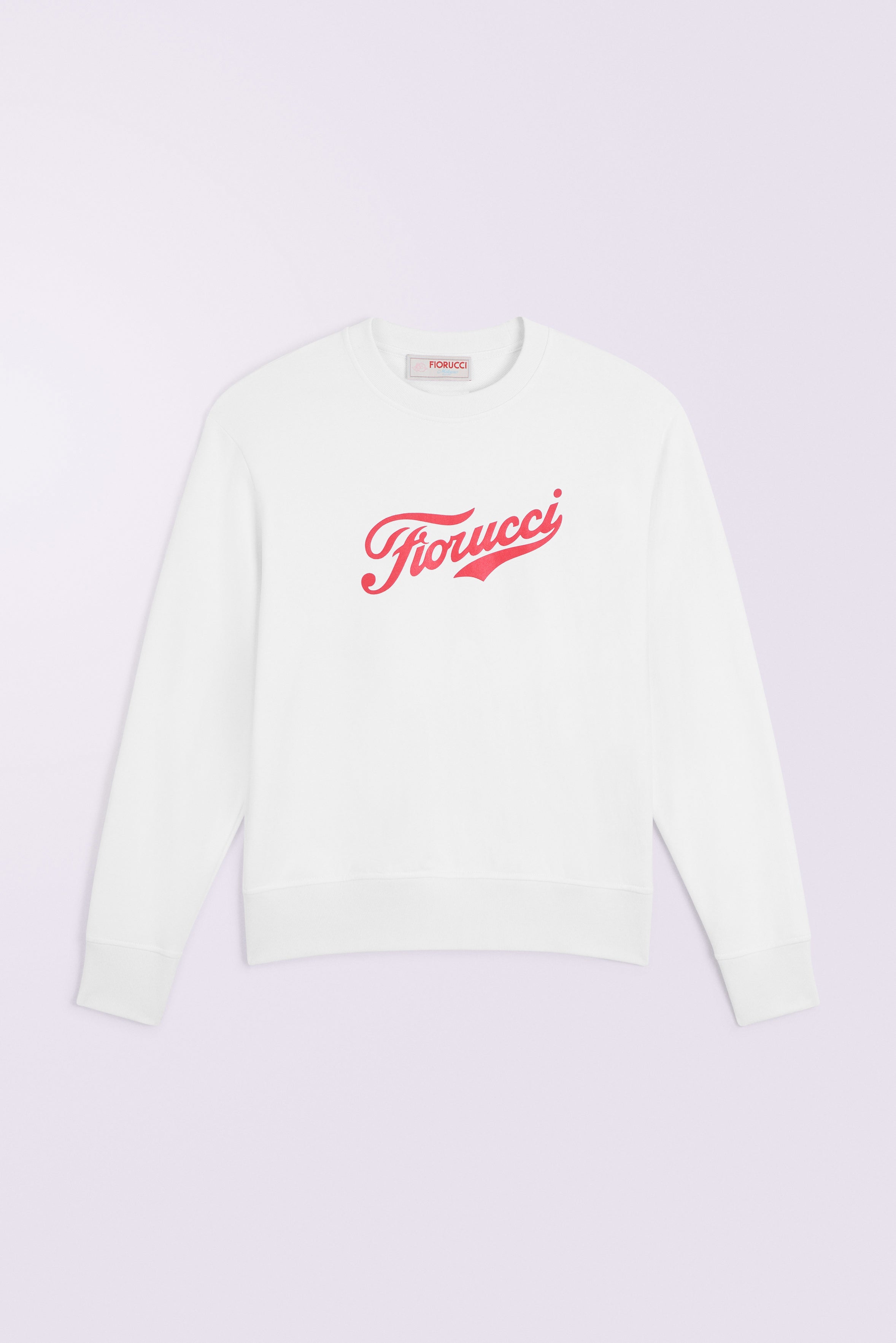 Varsity Logo Regular Sweatshirt White