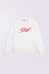 Varsity Logo Regular Sweatshirt White