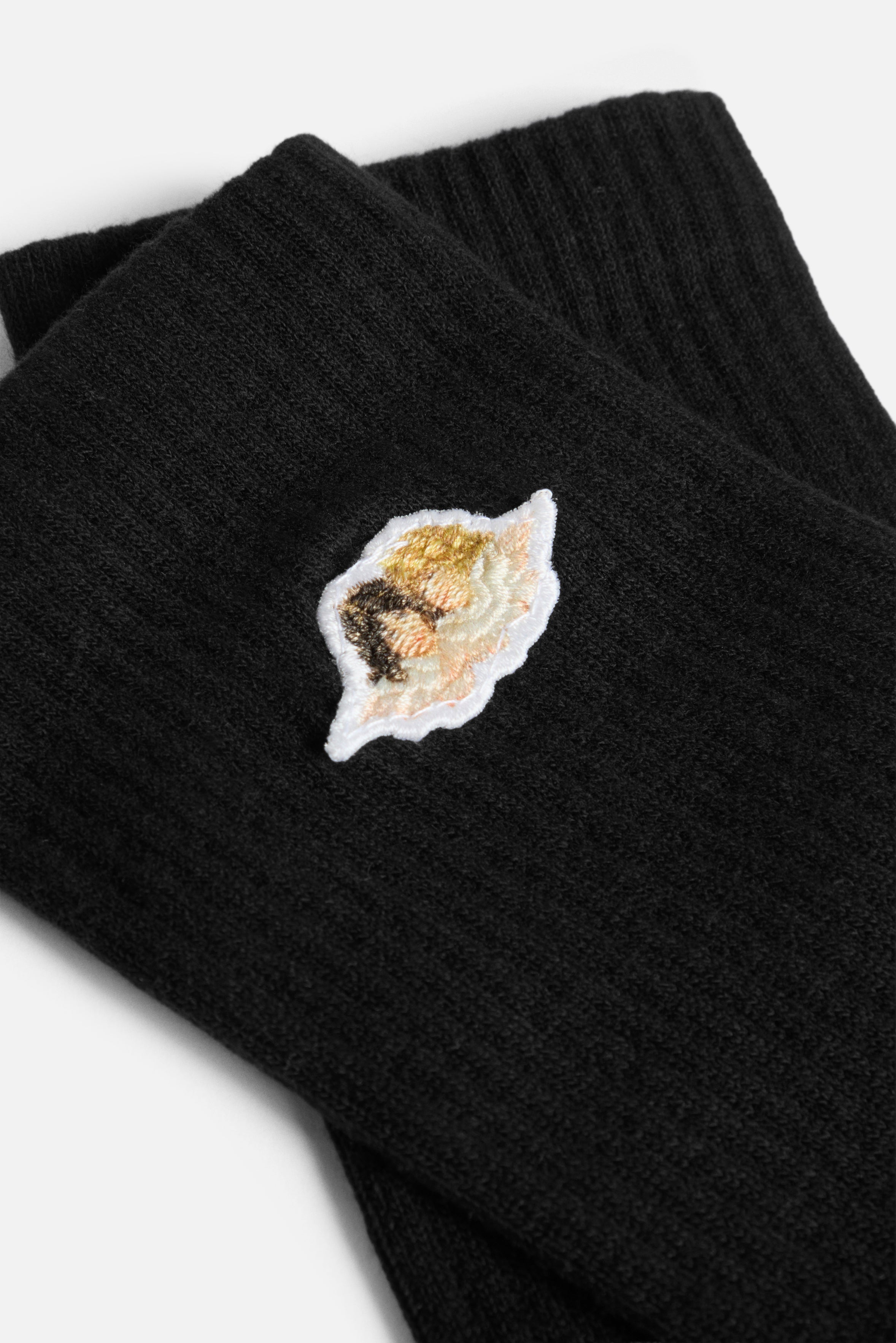 Calzini Patch Angeli Neri