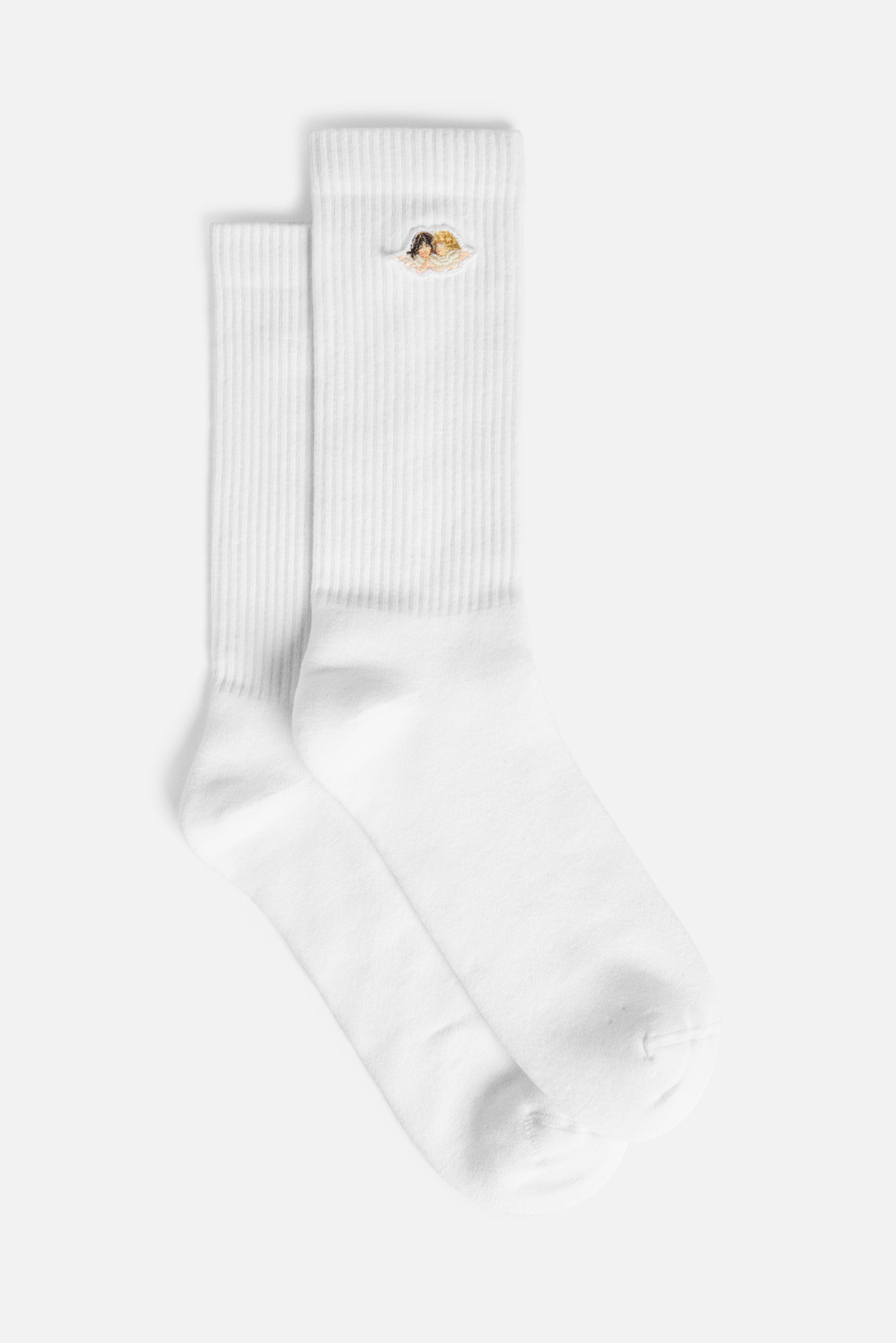 Calzini Patch Angeli Bianchi