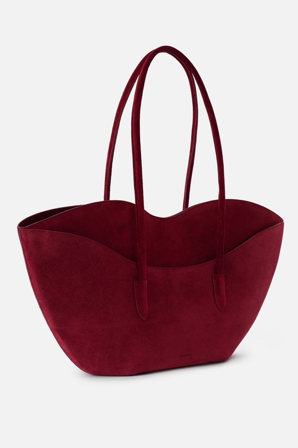 Suede Lips Tote Bag