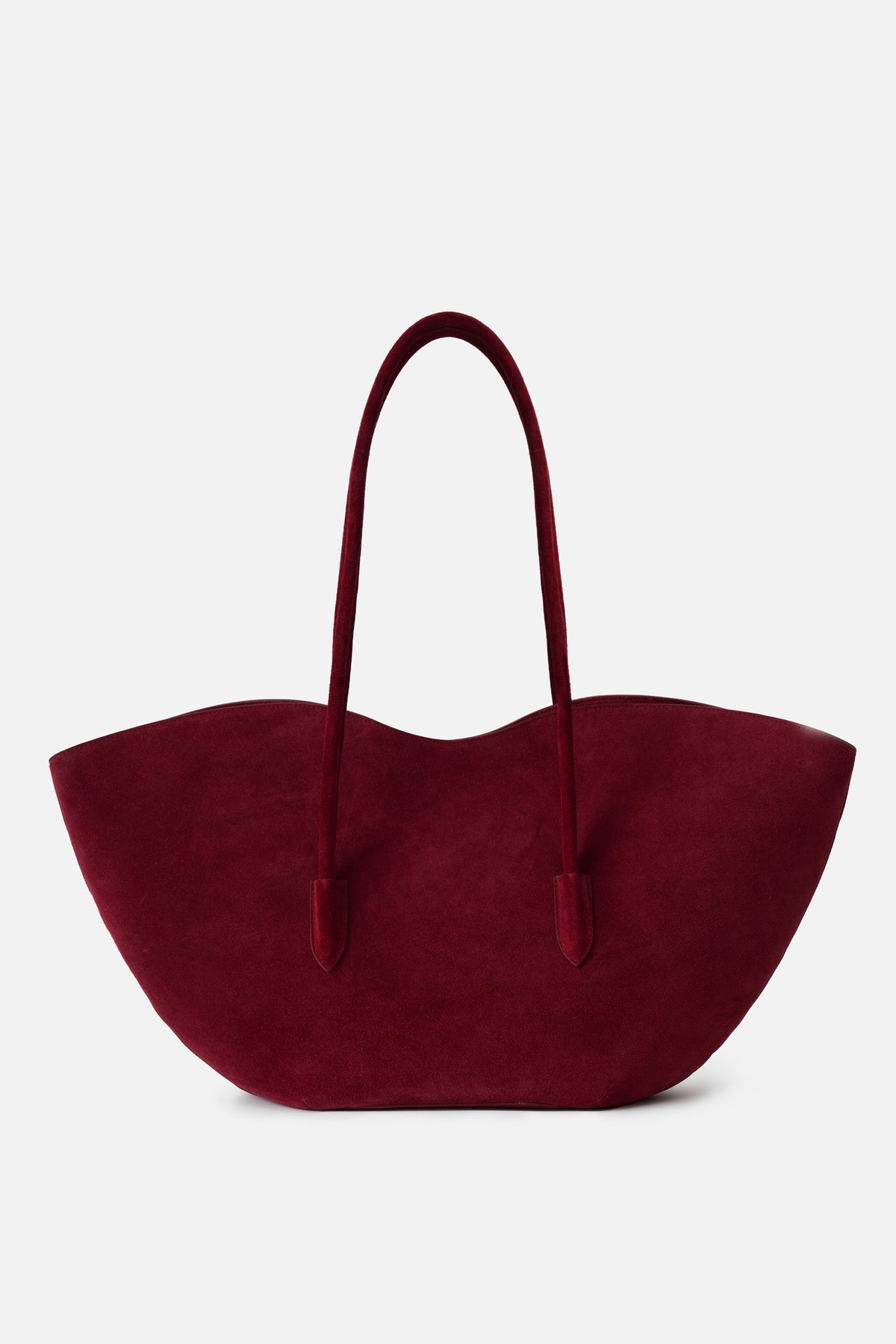 Suede Lips Tote Bag