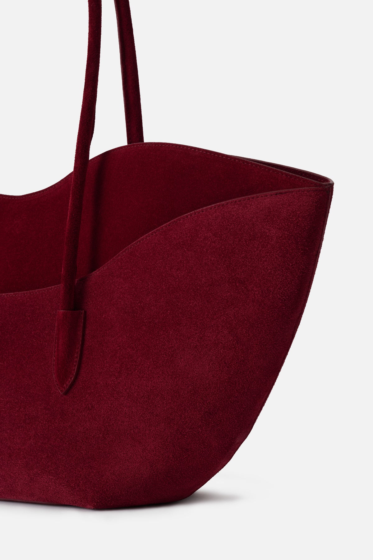 Suede Lips Tote Bag
