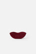 Suede Lips Clutch