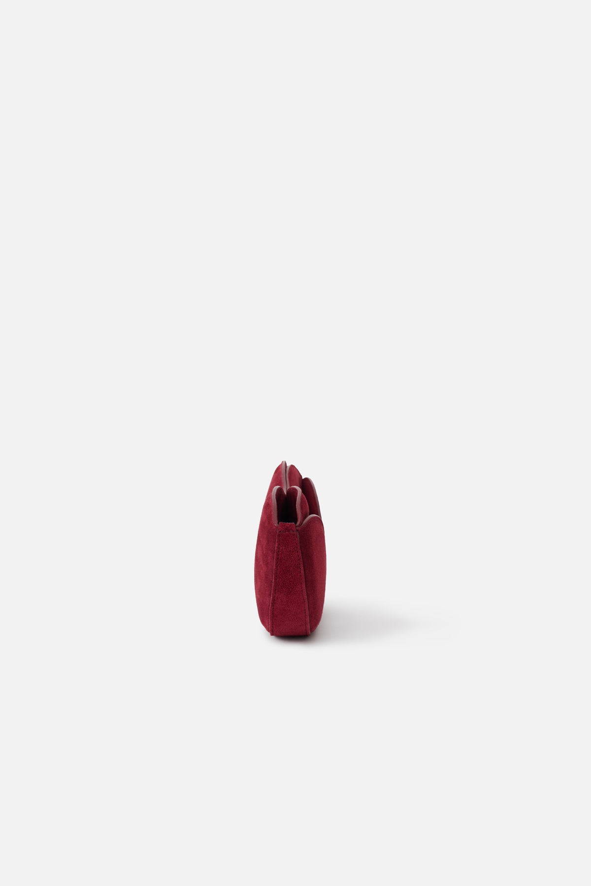 Suede Lips Clutch