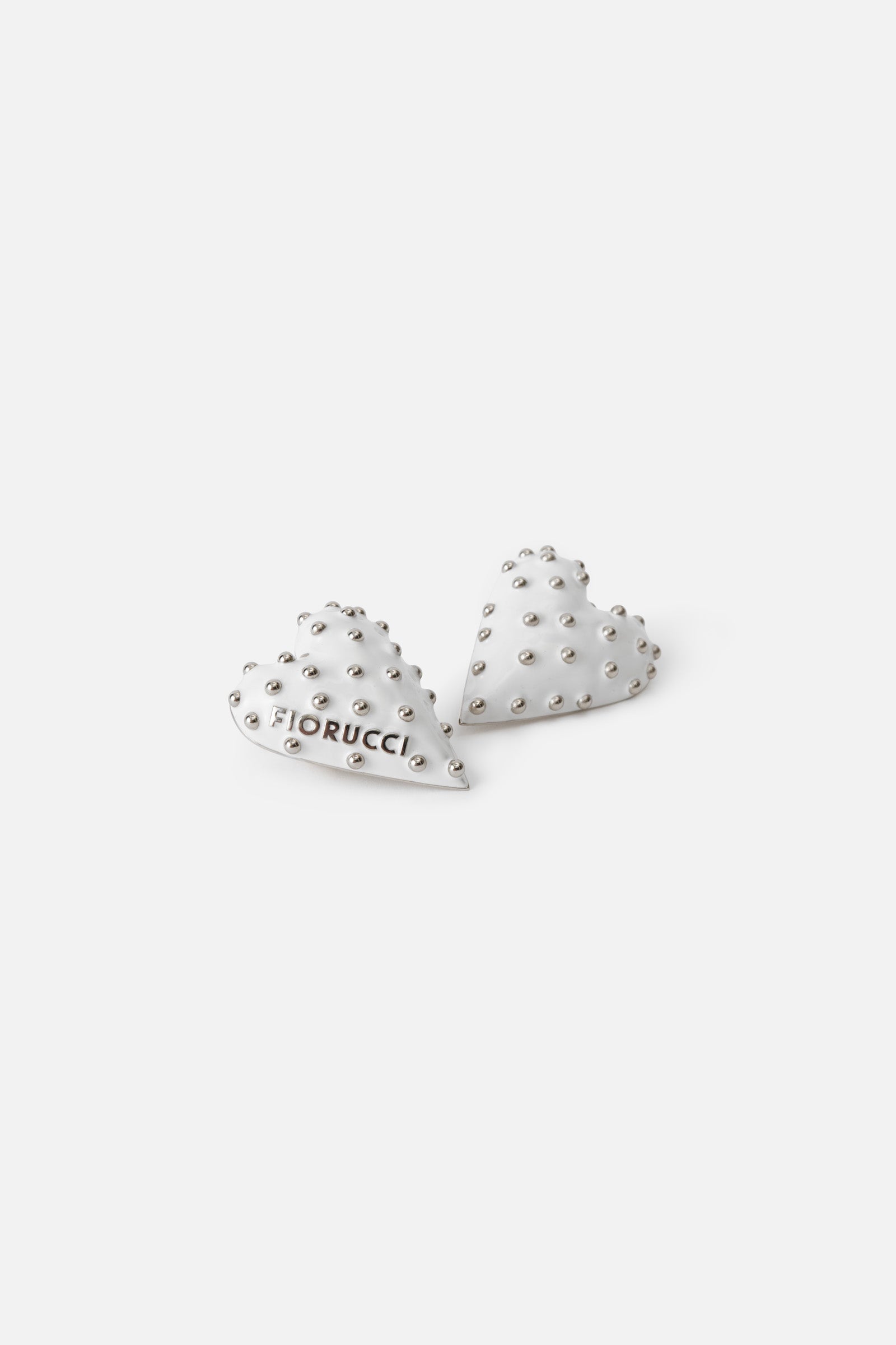 Studded Heart Earrings