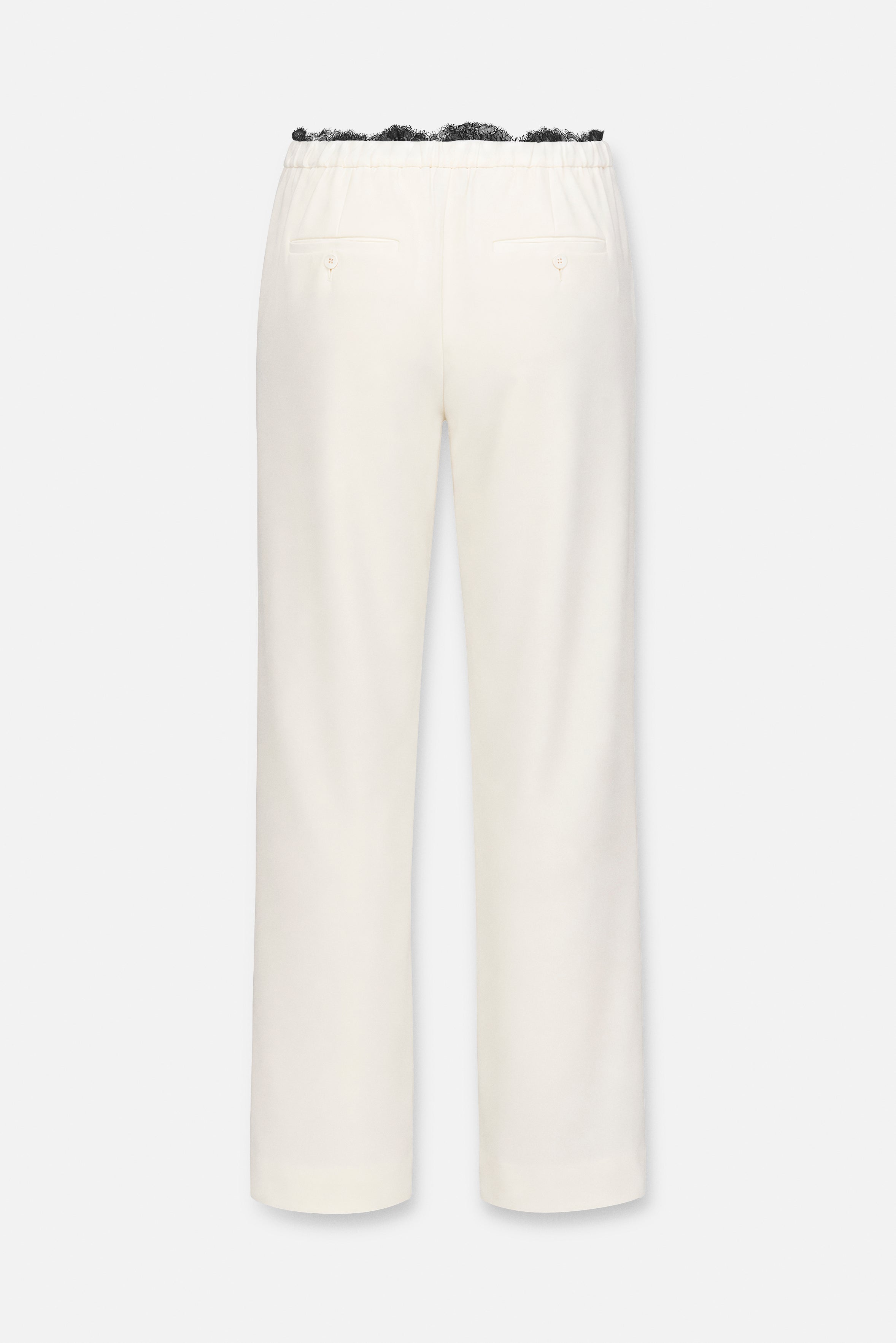 Lace Trim Trousers