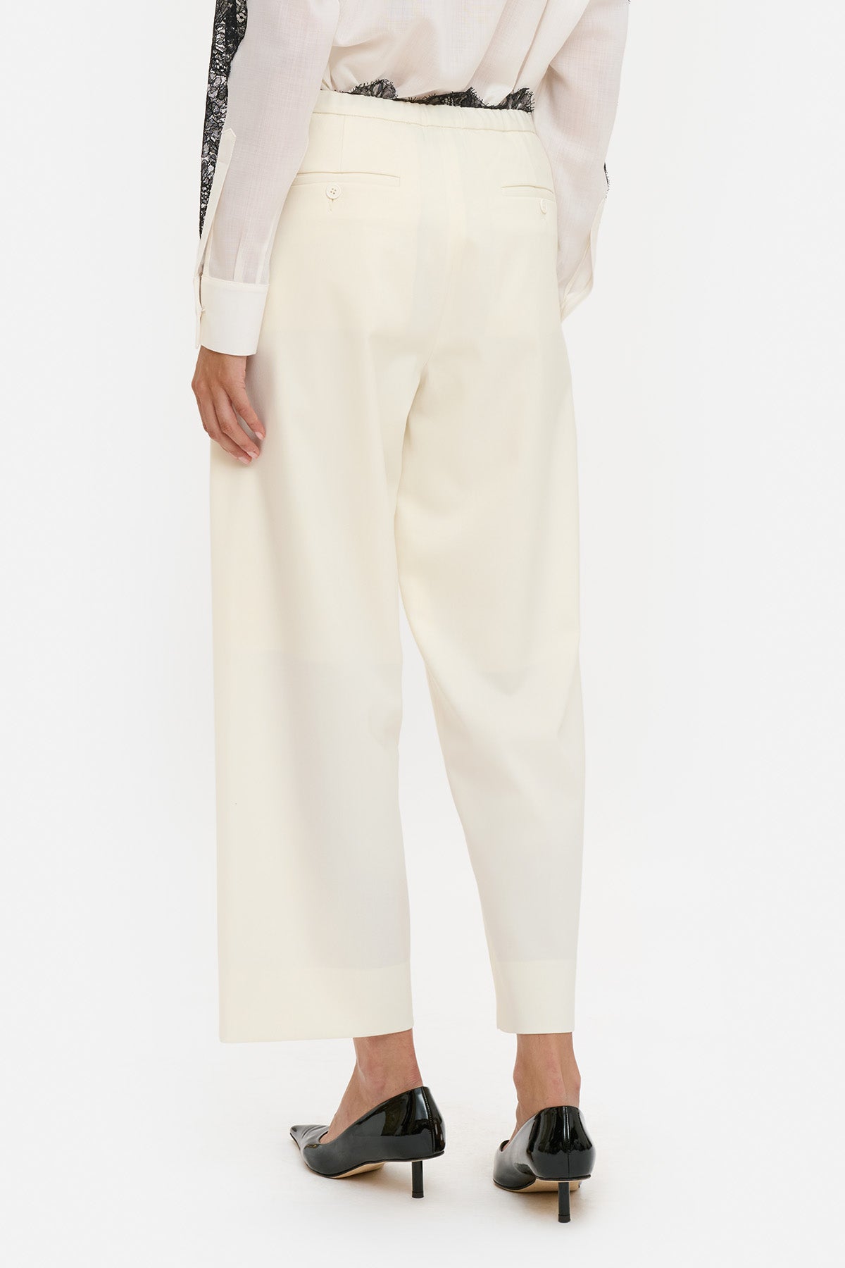 Lace Trim Trousers