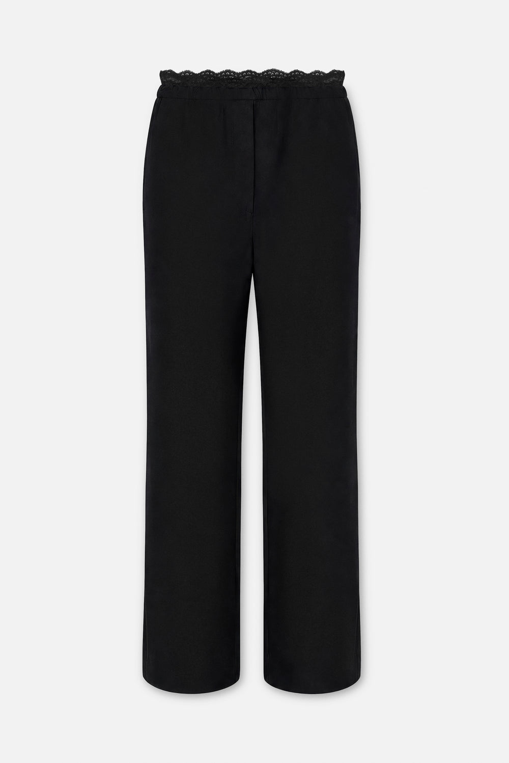 Lace Trim Trousers