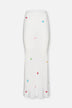 Cupid Embroidered Maxi Skirt