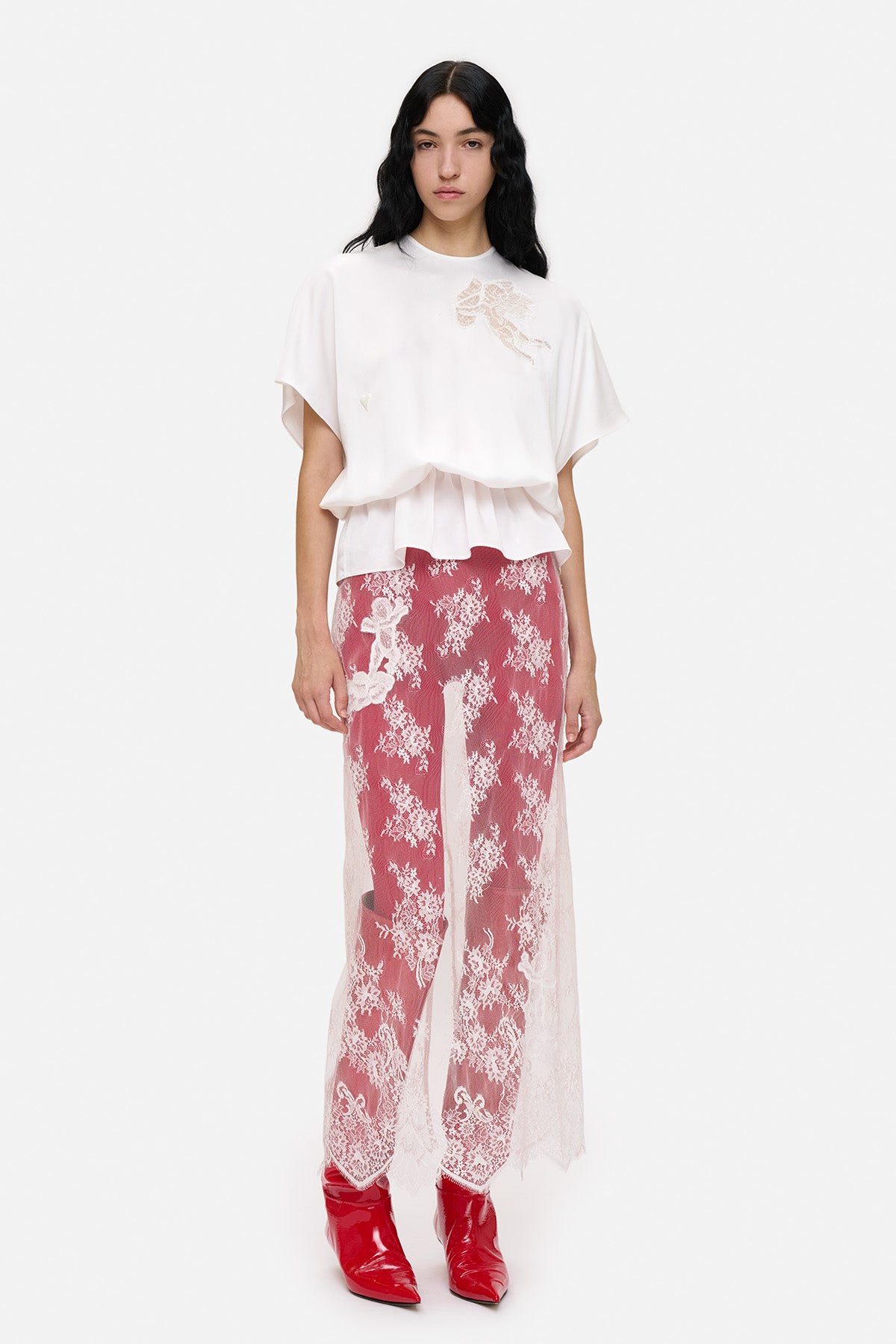 Lace Cupid Maxi Skirt